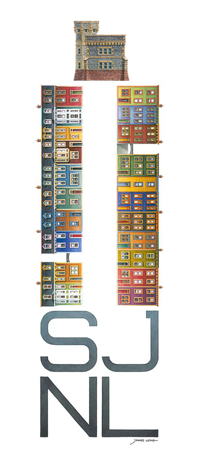 SJNL Row Houses Poster