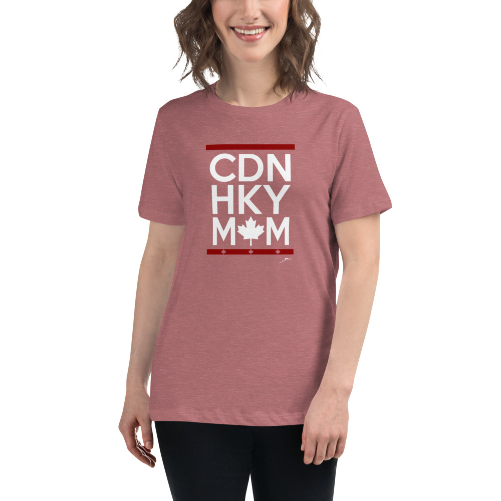 CDN HKY MOM Women's Relaxed T-Shirt - Image 4