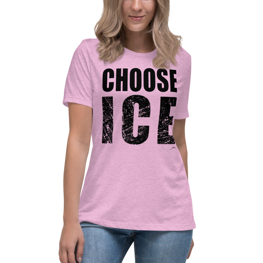 CHOOSE ICE Women's Relaxed T-Shirt - Image 3