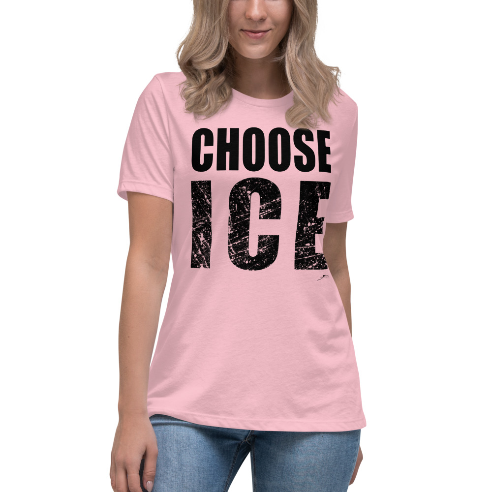 CHOOSE ICE Women's Relaxed T-Shirt - Image 4
