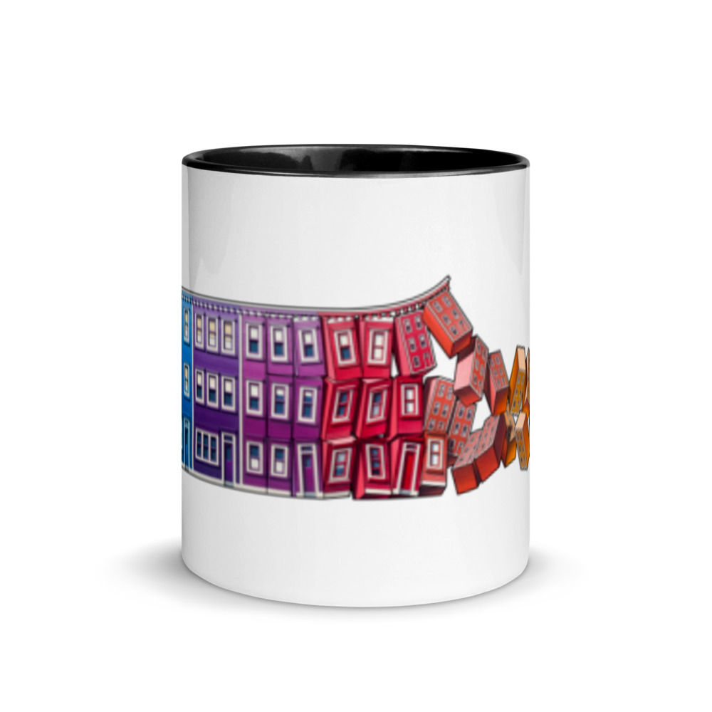 JELLYBEAN BLOW Mug with Color Inside - Image 3