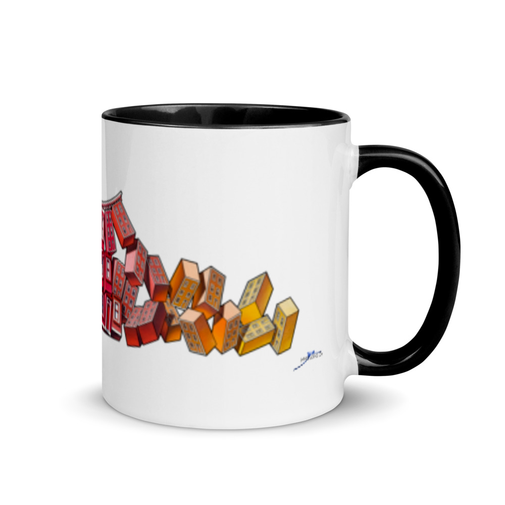JELLYBEAN BLOW Mug with Color Inside - Image 2
