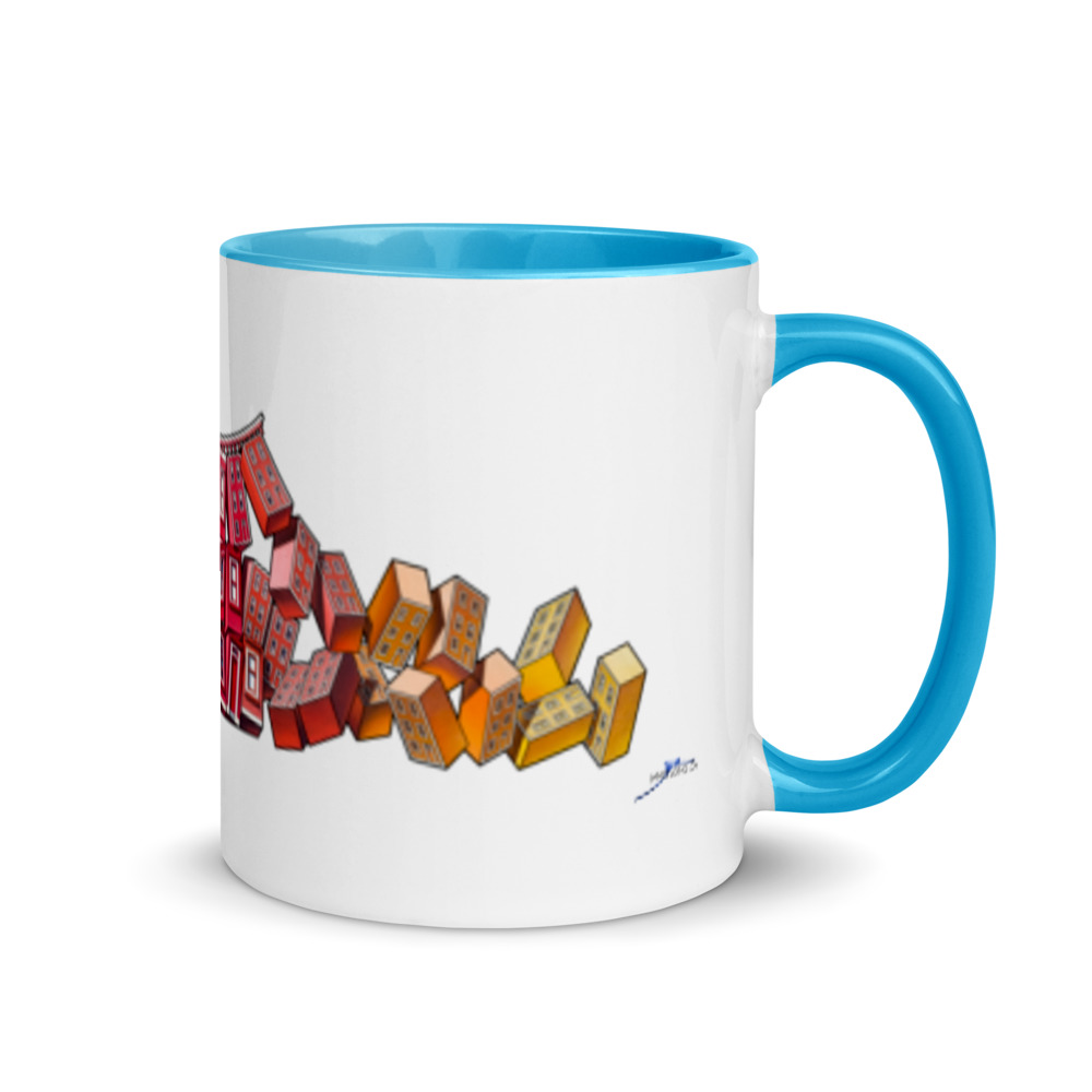 JELLYBEAN BLOW Mug with Color Inside - Image 11