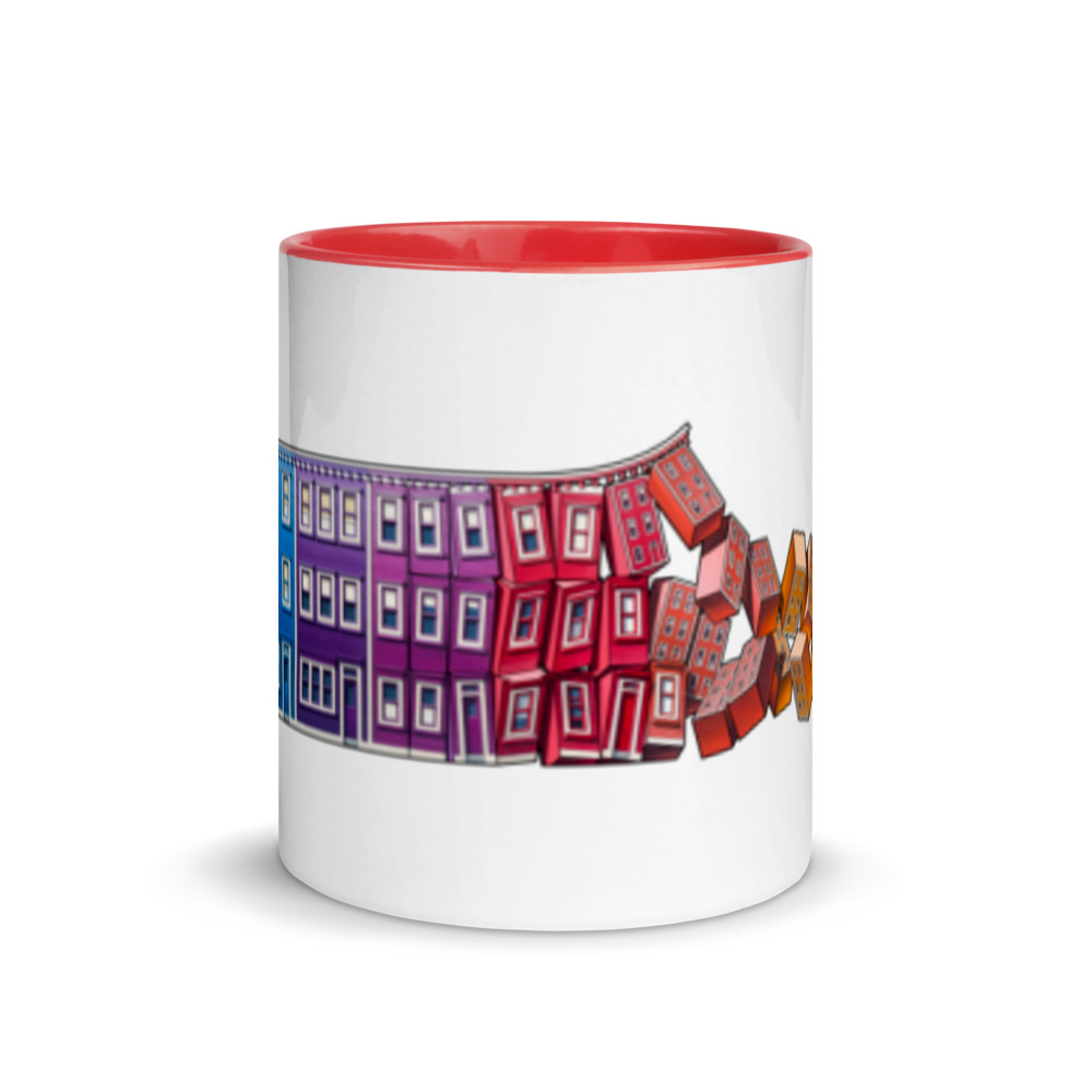 JELLYBEAN BLOW Mug with Color Inside - Image 6