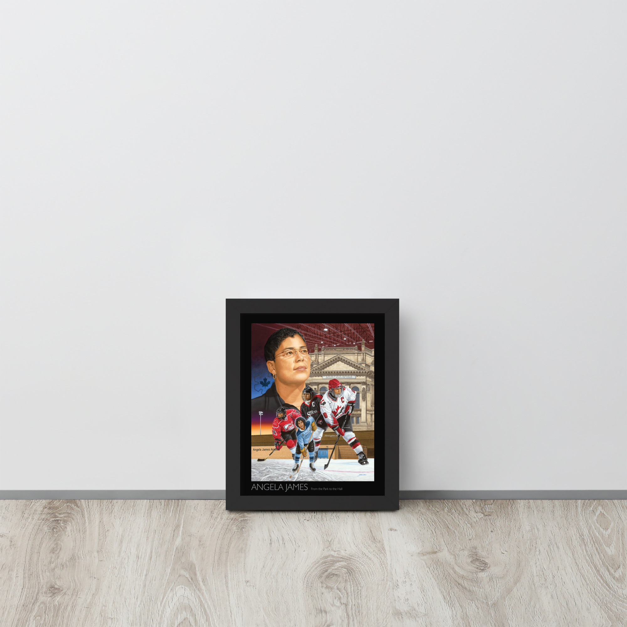 ANGELA JAMES: Framed Print Black Border - Image 2