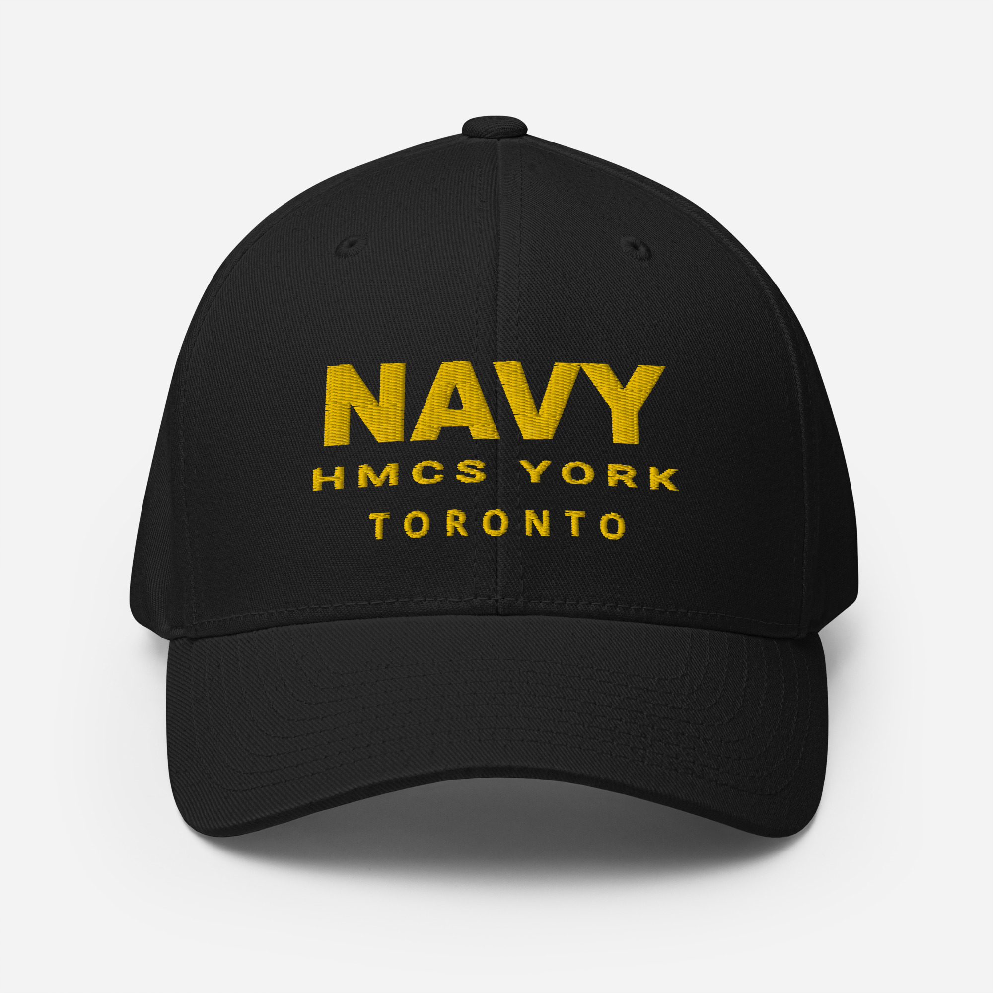 NAVY HMCS YORK Structured Twill Cap (Gold Thread) - Image 10