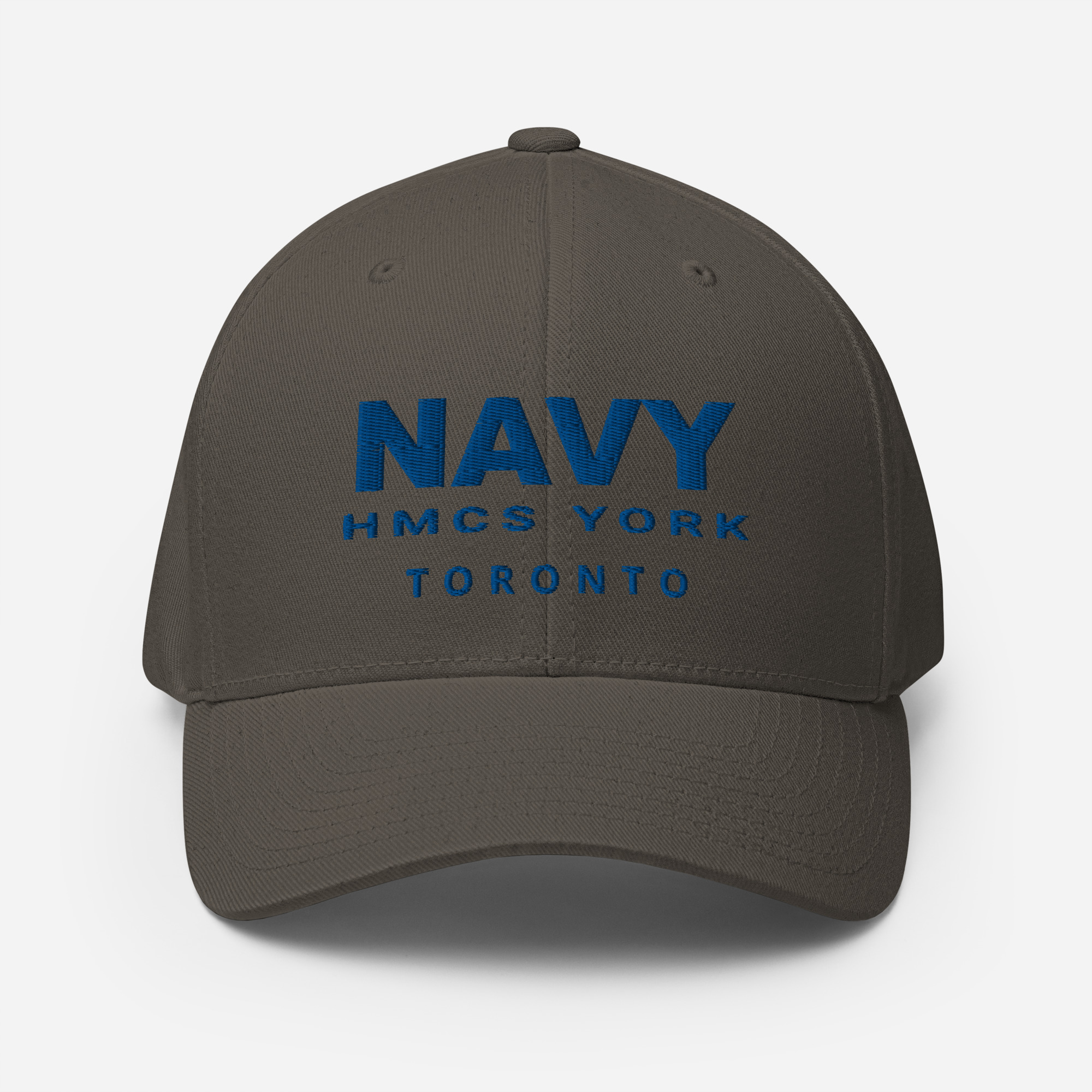 NAVY HMCS YORK Structured Twill Cap (Blue Thread) - Image 18