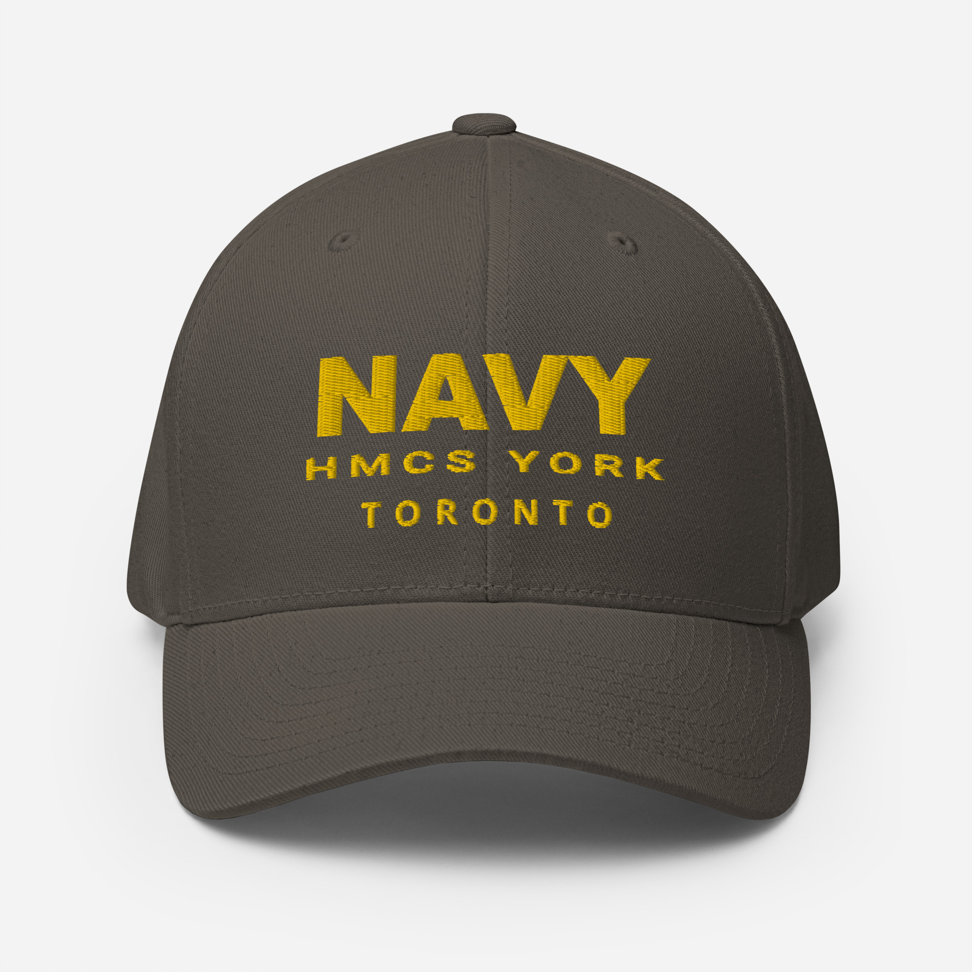 NAVY HMCS YORK Structured Twill Cap (Gold Thread) - Image 25