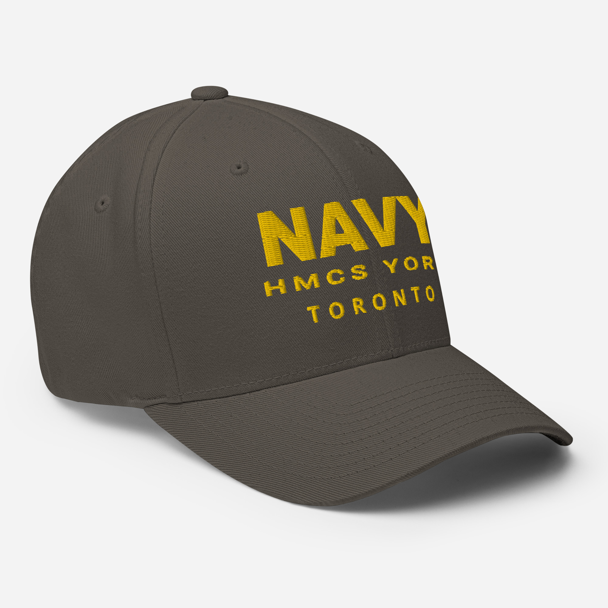 NAVY HMCS YORK Structured Twill Cap (Gold Thread) - Image 28