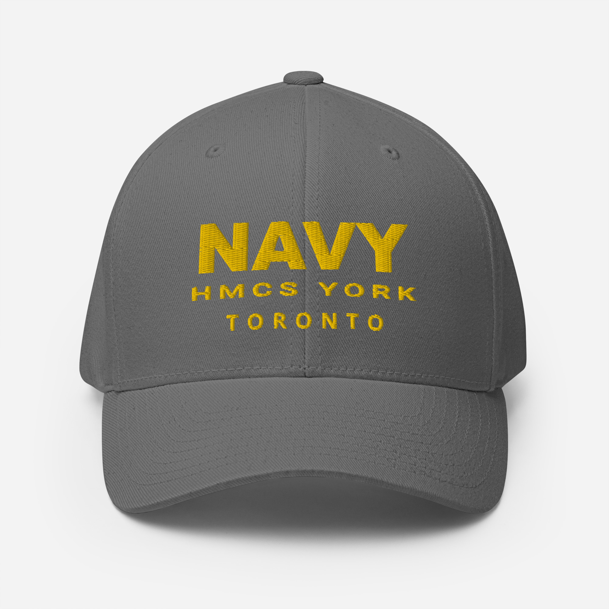 NAVY HMCS YORK Structured Twill Cap (Gold Thread) - Image 33