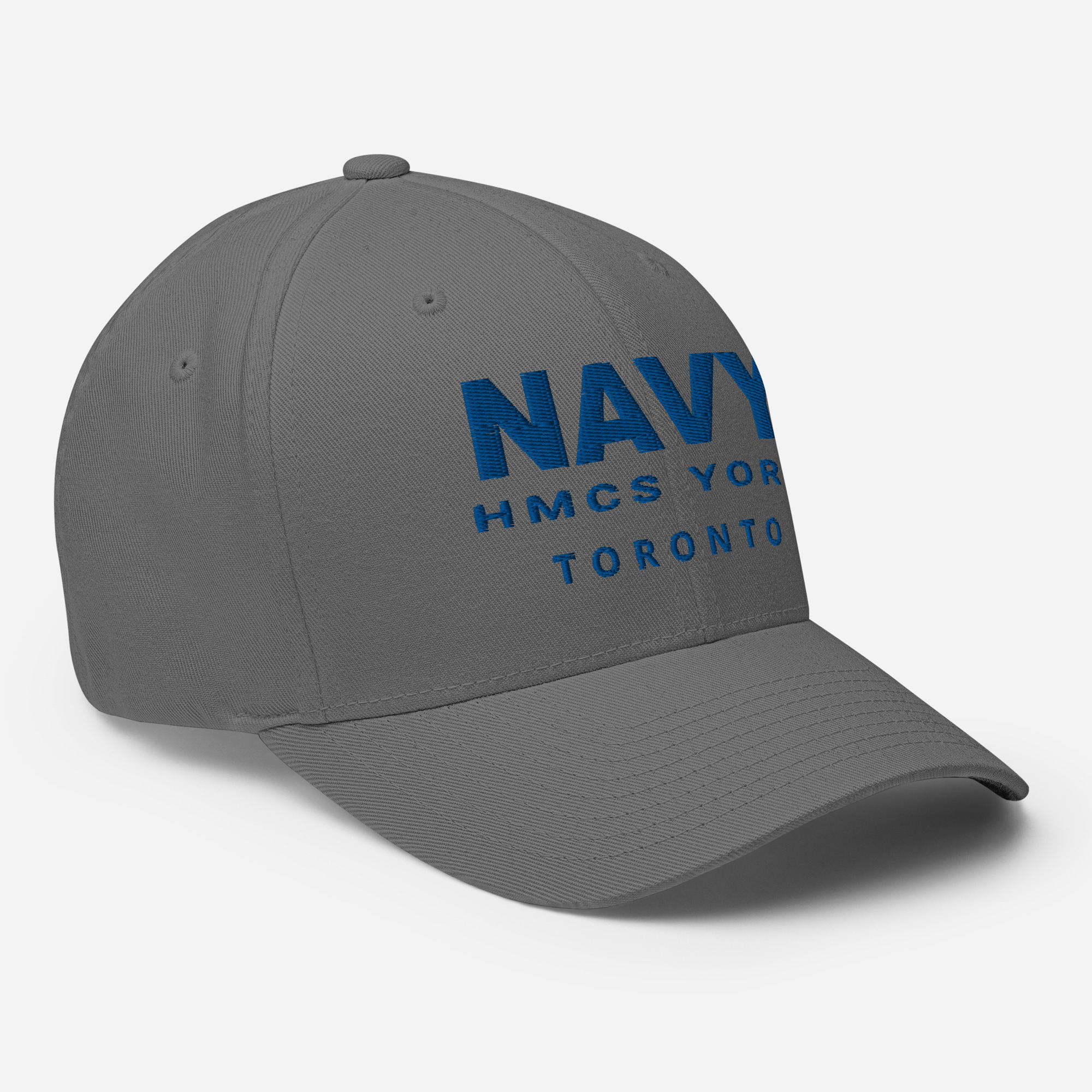 NAVY HMCS YORK Structured Twill Cap (Blue Thread) - Image 29