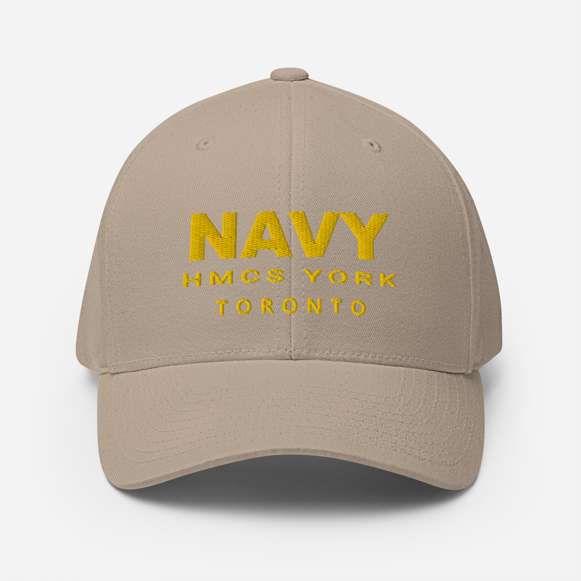 NAVY HMCS YORK Structured Twill Cap (Gold Thread) - Image 37