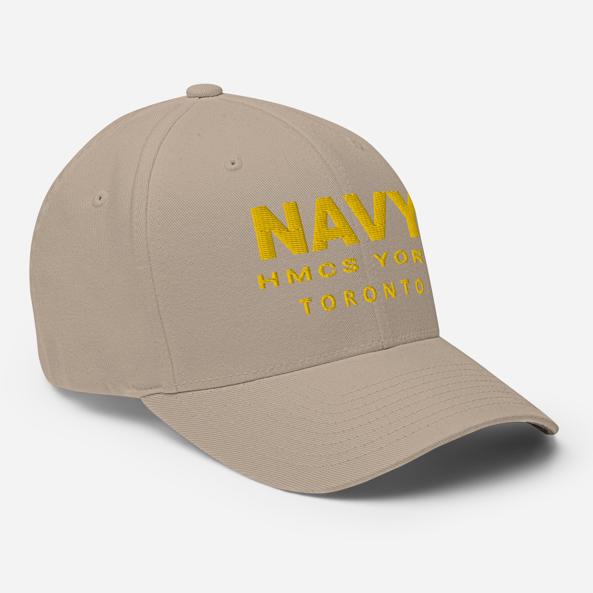 NAVY HMCS YORK Structured Twill Cap (Gold Thread) - Image 40
