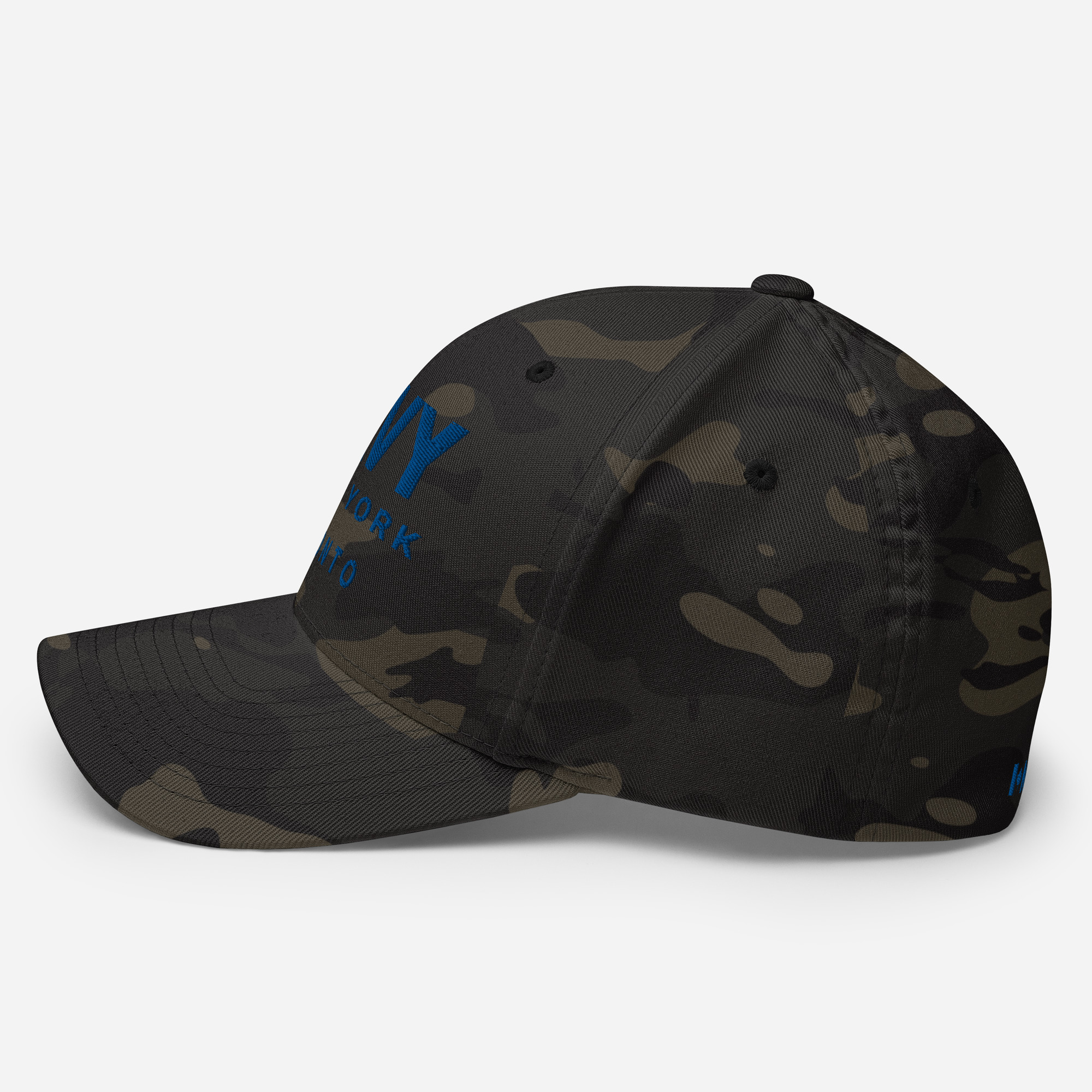 NAVY HMCS YORK Structured Twill Cap (Blue Thread) - Image 4