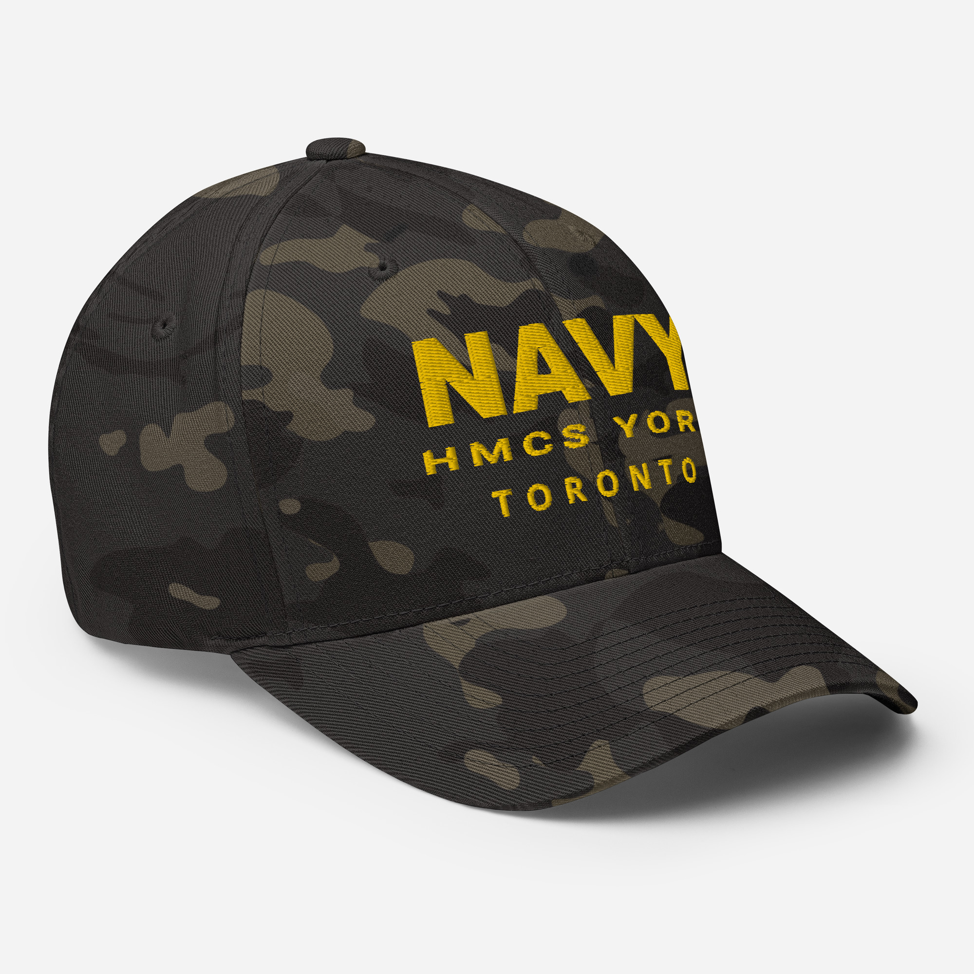 NAVY HMCS YORK Structured Twill Cap (Gold Thread) - Image 5