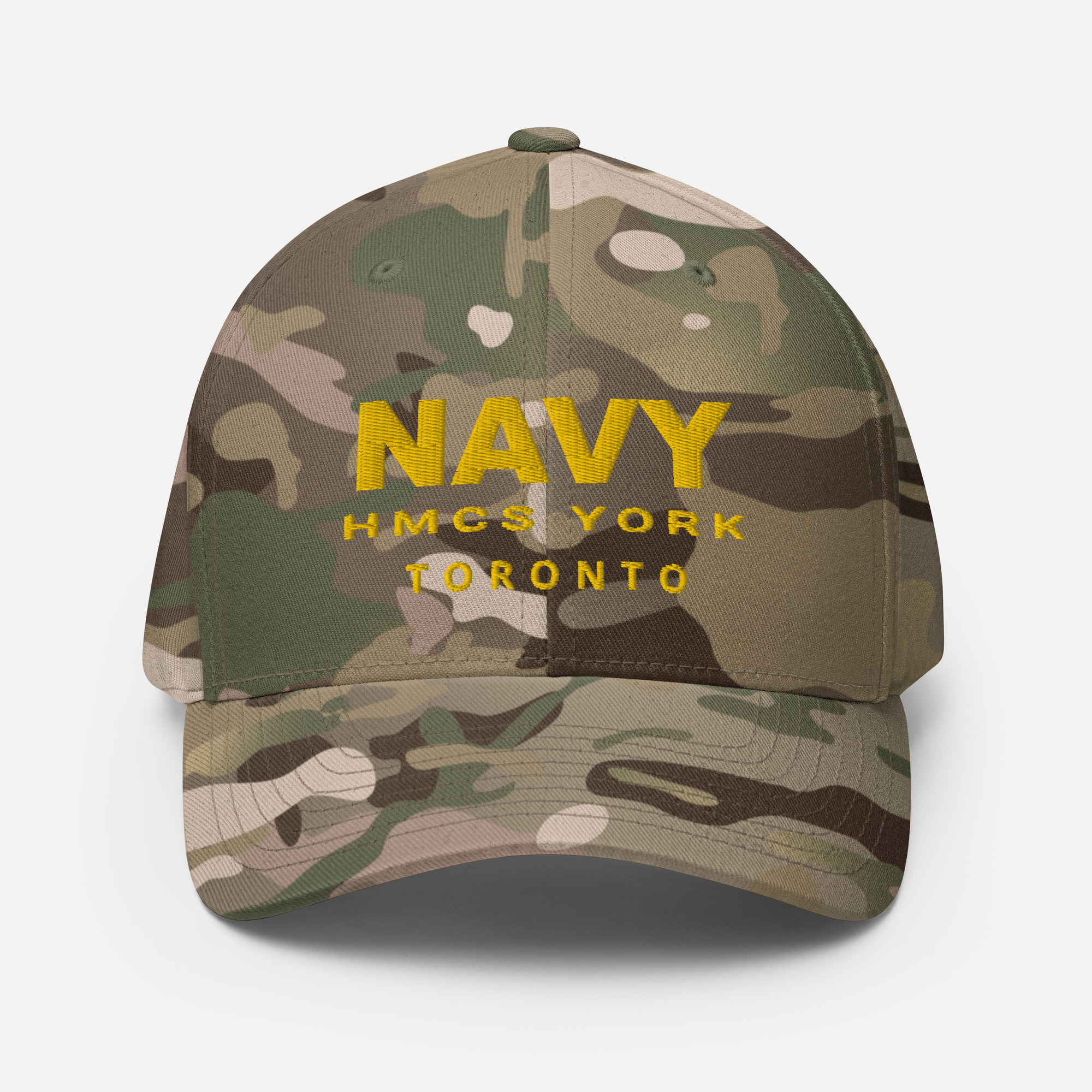 NAVY HMCS YORK Structured Twill Cap (Gold Thread) - Image 29