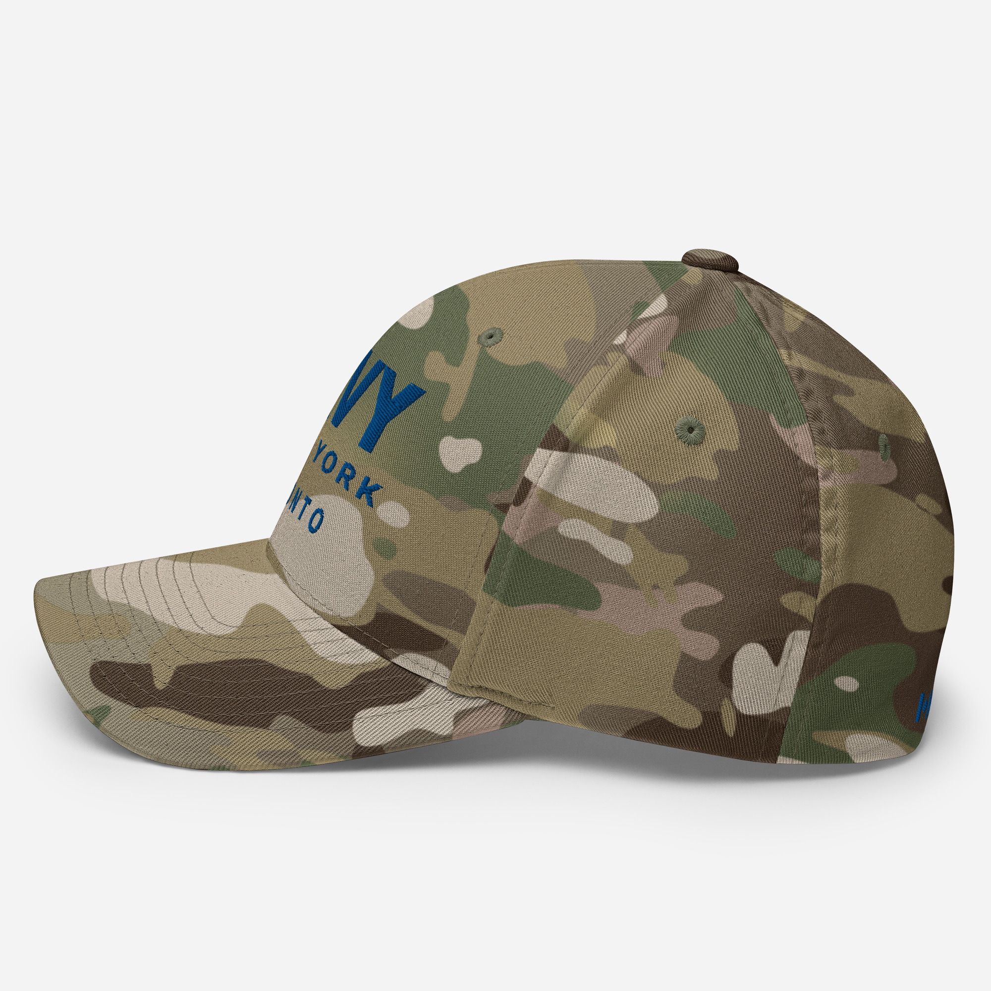 NAVY HMCS YORK Structured Twill Cap (Blue Thread) - Image 24