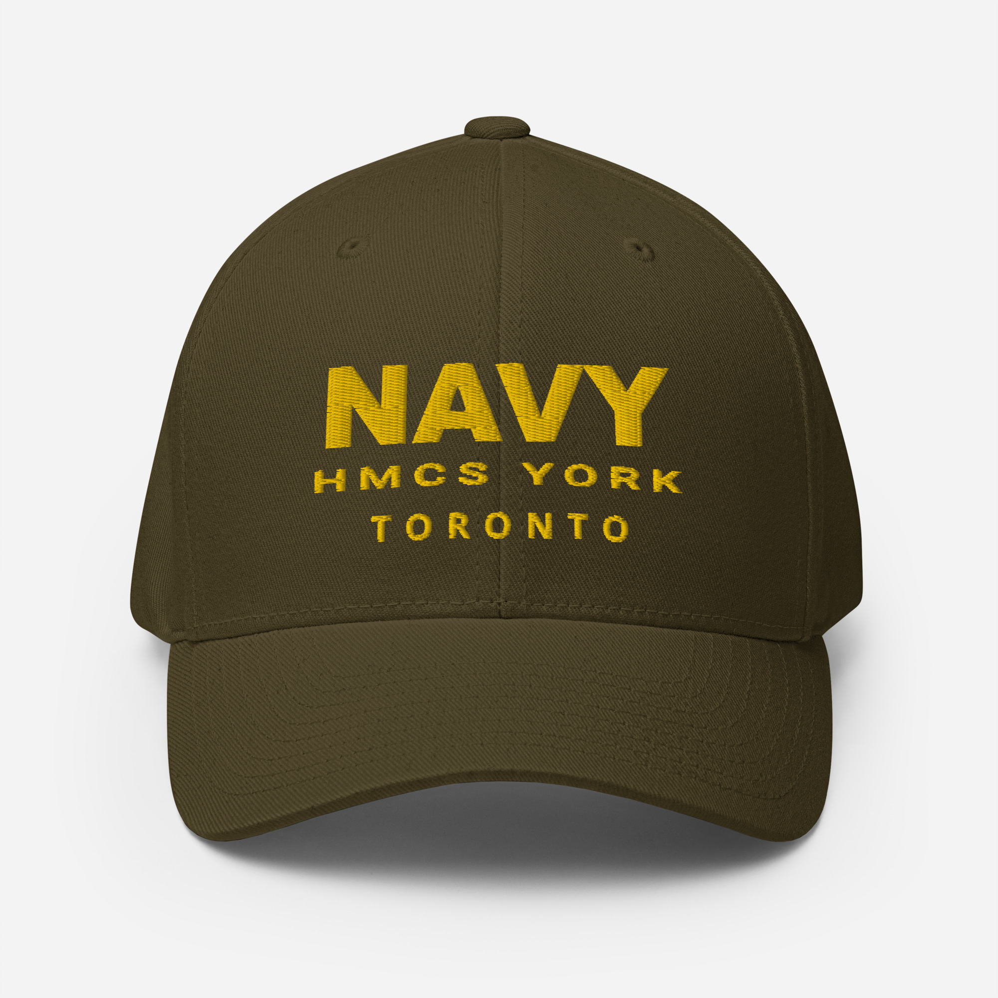 NAVY HMCS YORK Structured Twill Cap (Gold Thread) - Image 21