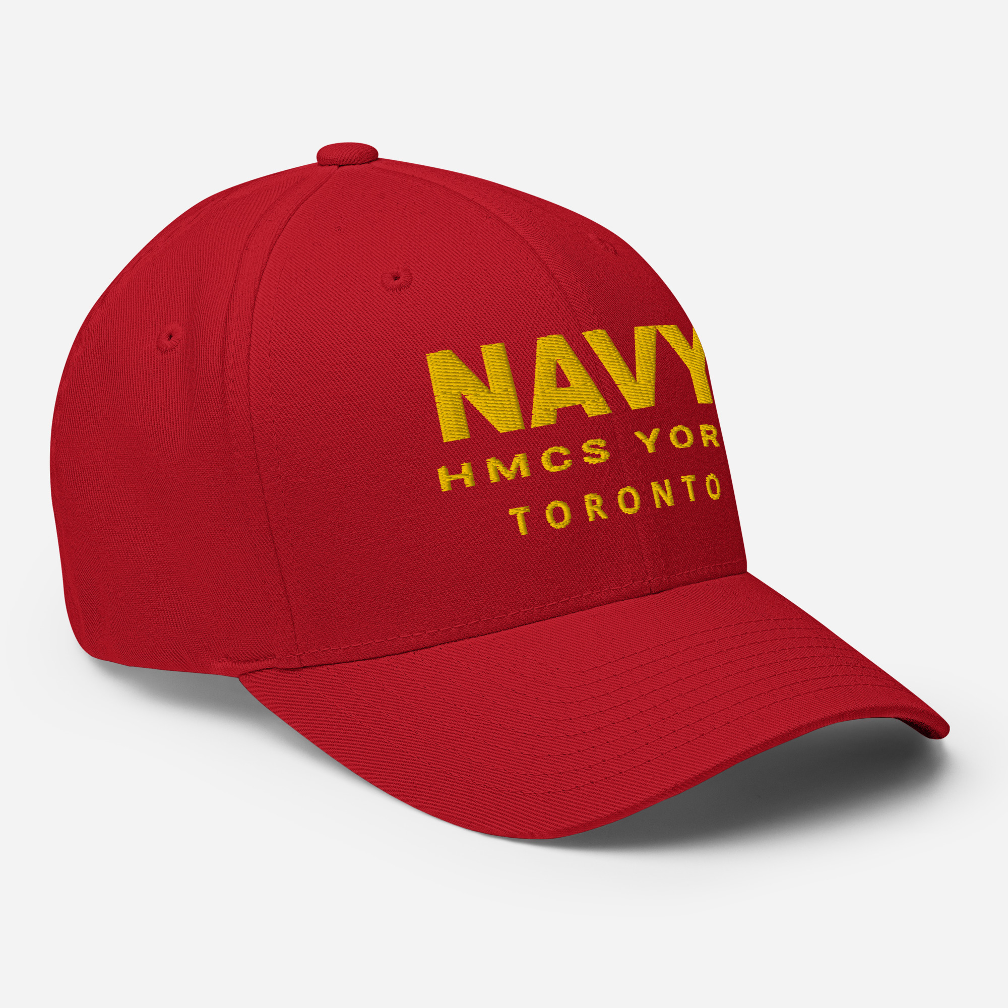 NAVY HMCS YORK Structured Twill Cap (Gold Thread) - Image 20