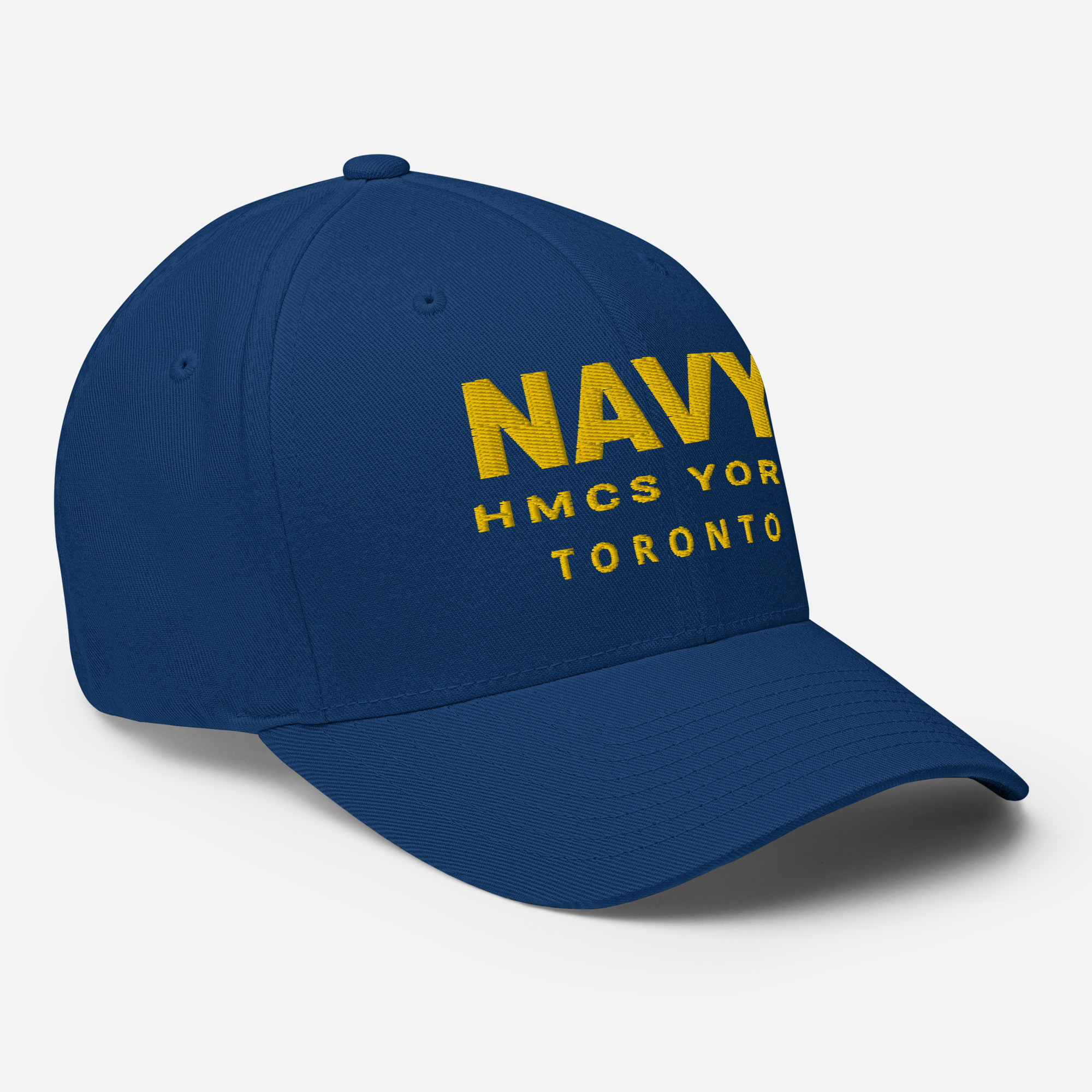 NAVY HMCS YORK Structured Twill Cap (Gold Thread) - Image 16