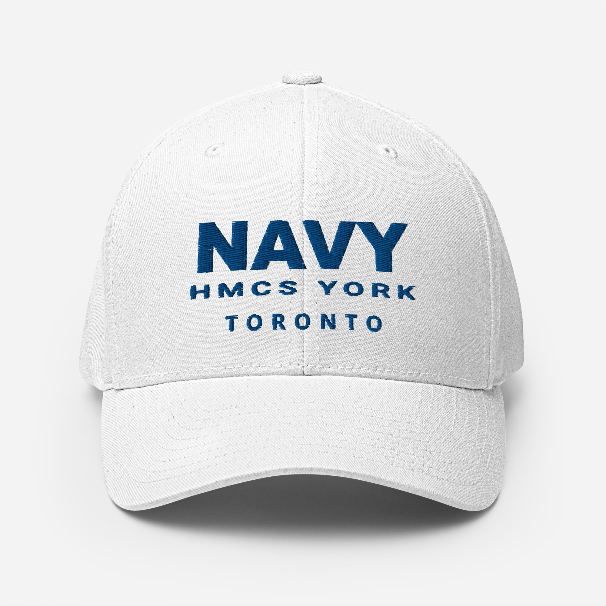 NAVY HMCS YORK Structured Twill Cap (Blue Thread) - Image 33