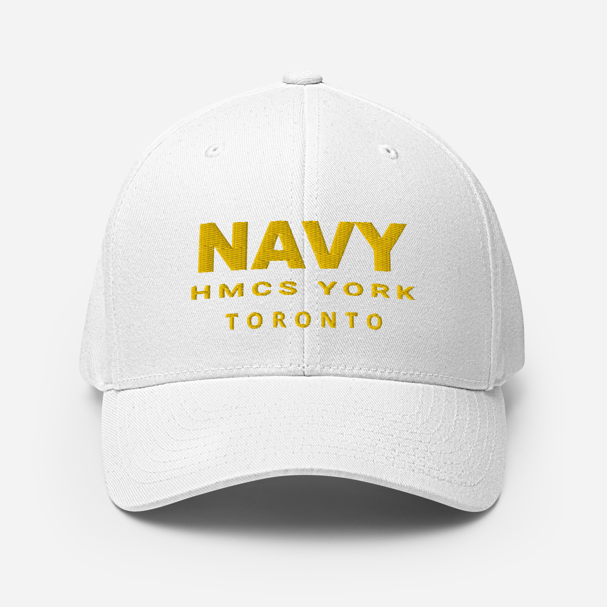 NAVY HMCS YORK Structured Twill Cap (Gold Thread) - Image 41