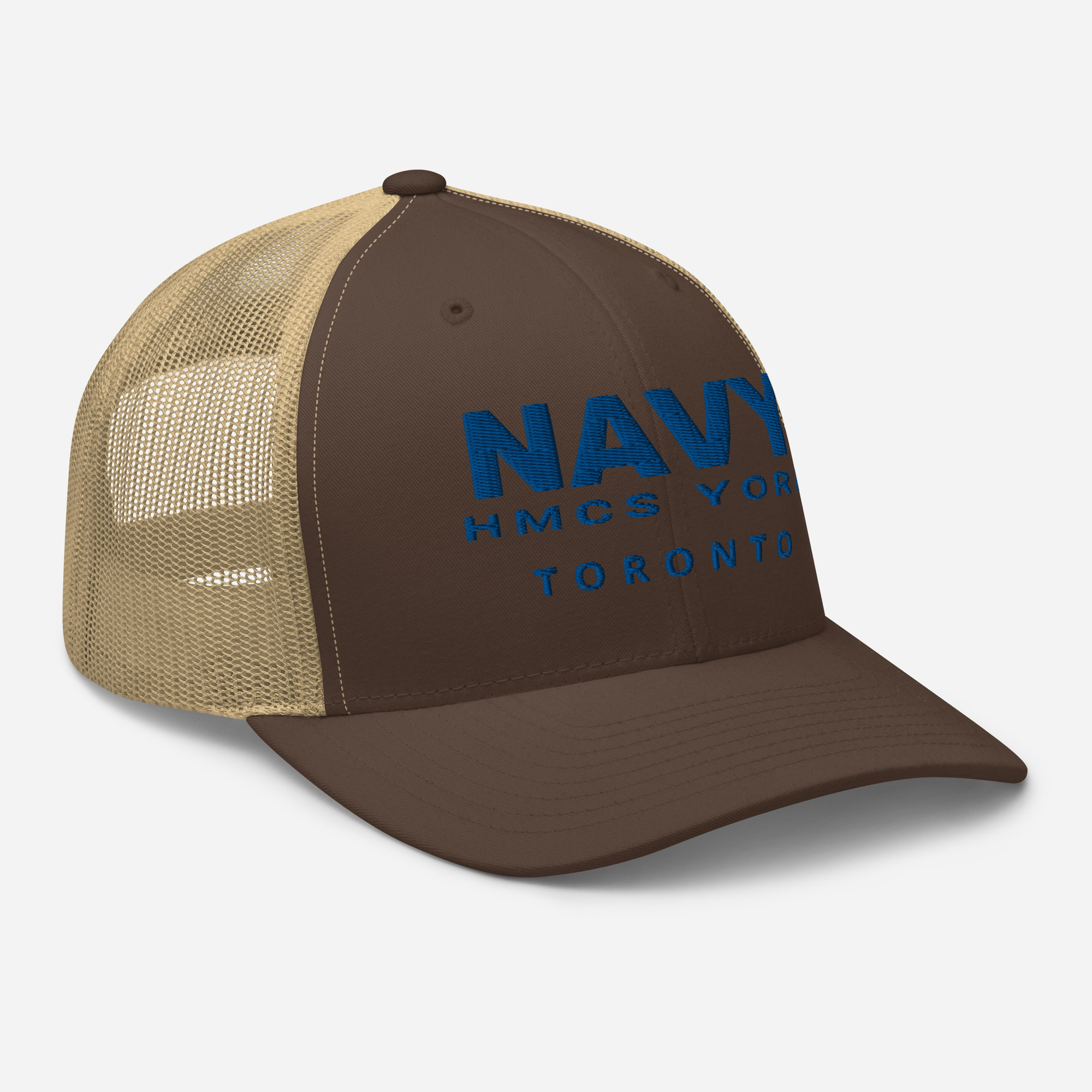 NAVY HMCS YORK Trucker Cap (Blue Thread) - Image 28