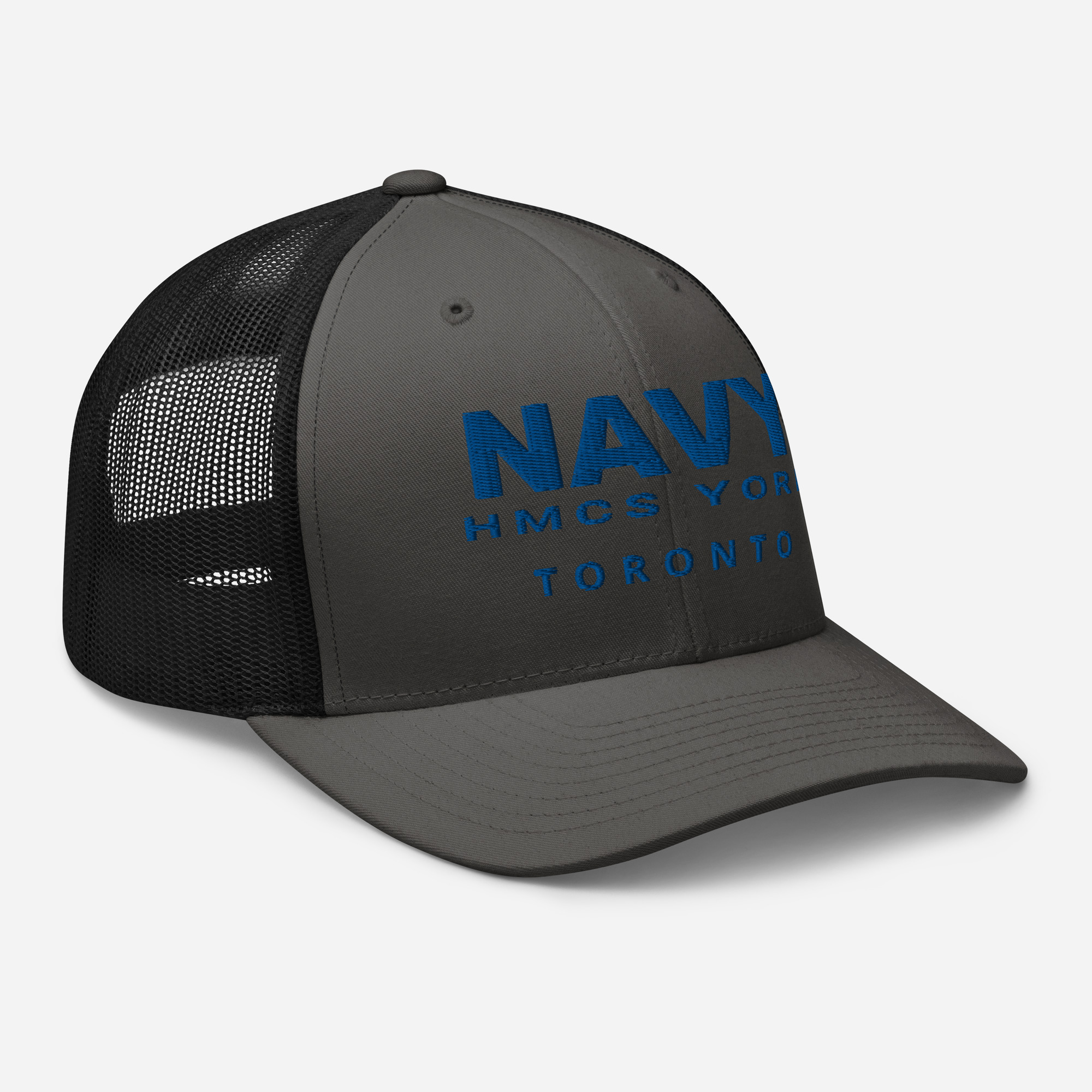 NAVY HMCS YORK Trucker Cap (Blue Thread) - Image 20