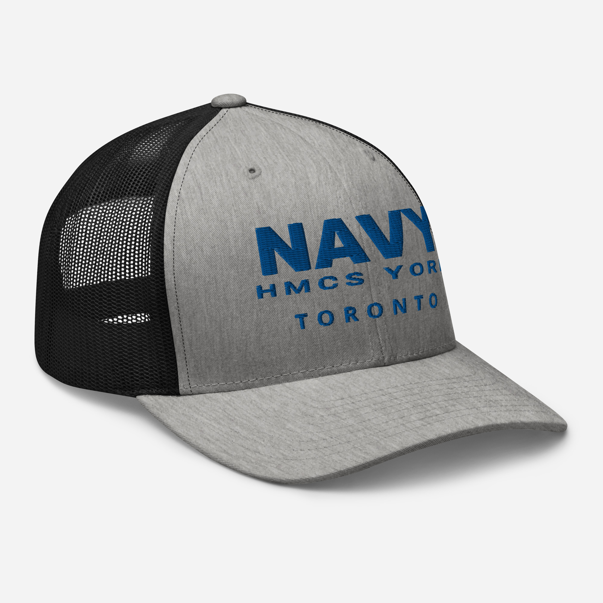 NAVY HMCS YORK Trucker Cap (Blue Thread) - Image 36