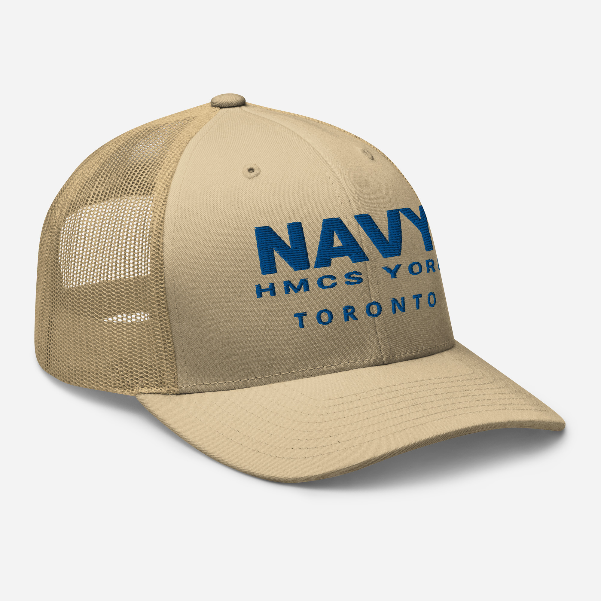 NAVY HMCS YORK Trucker Cap (Blue Thread) - Image 40