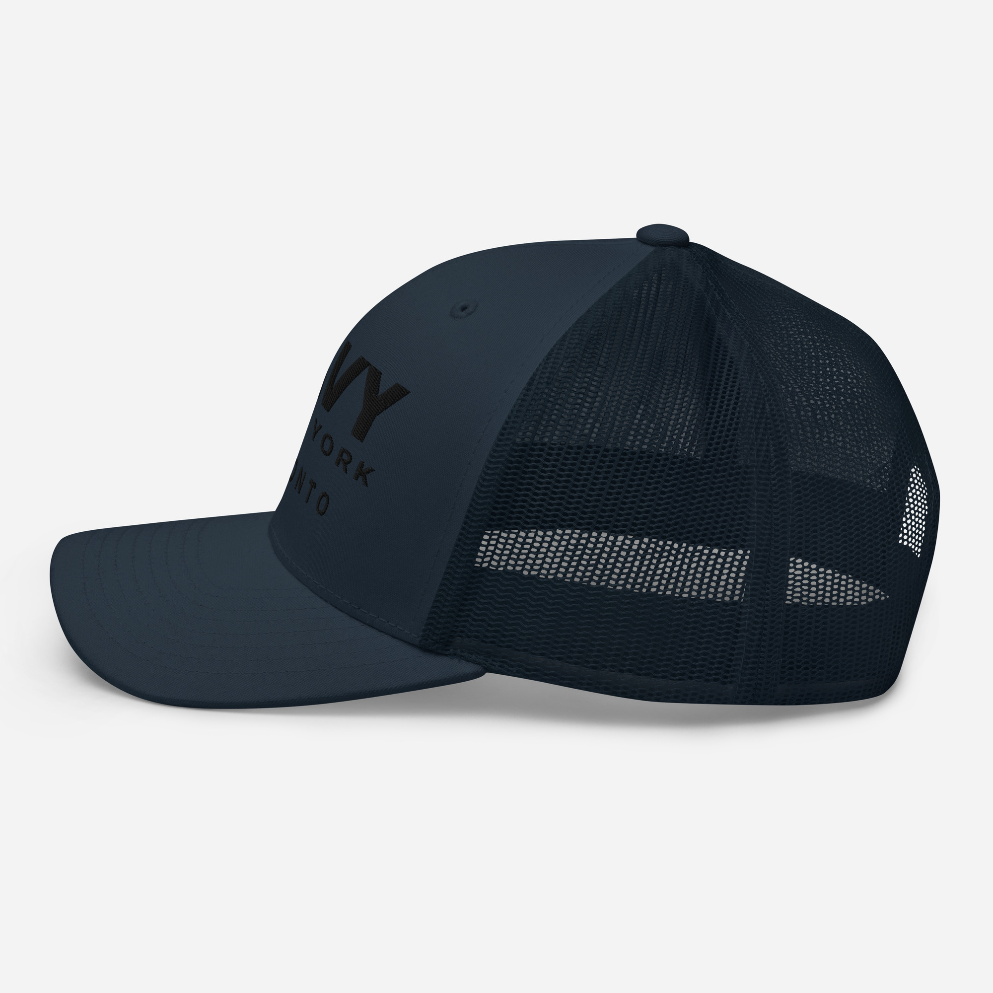 NAVY HMCS YORK Trucker Cap (Black Thread) - Image 4