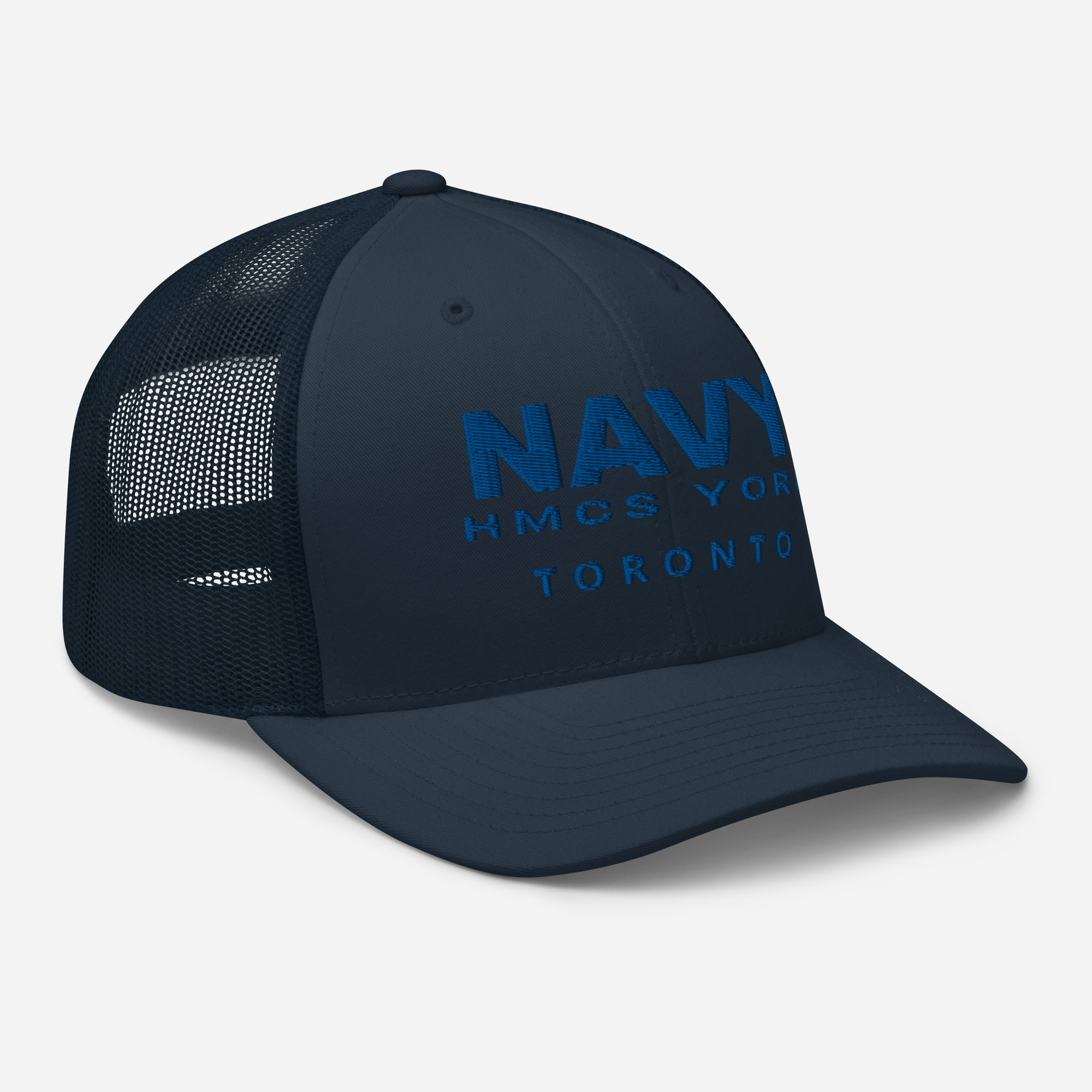 NAVY HMCS YORK Trucker Cap (Blue Thread) - Image 12