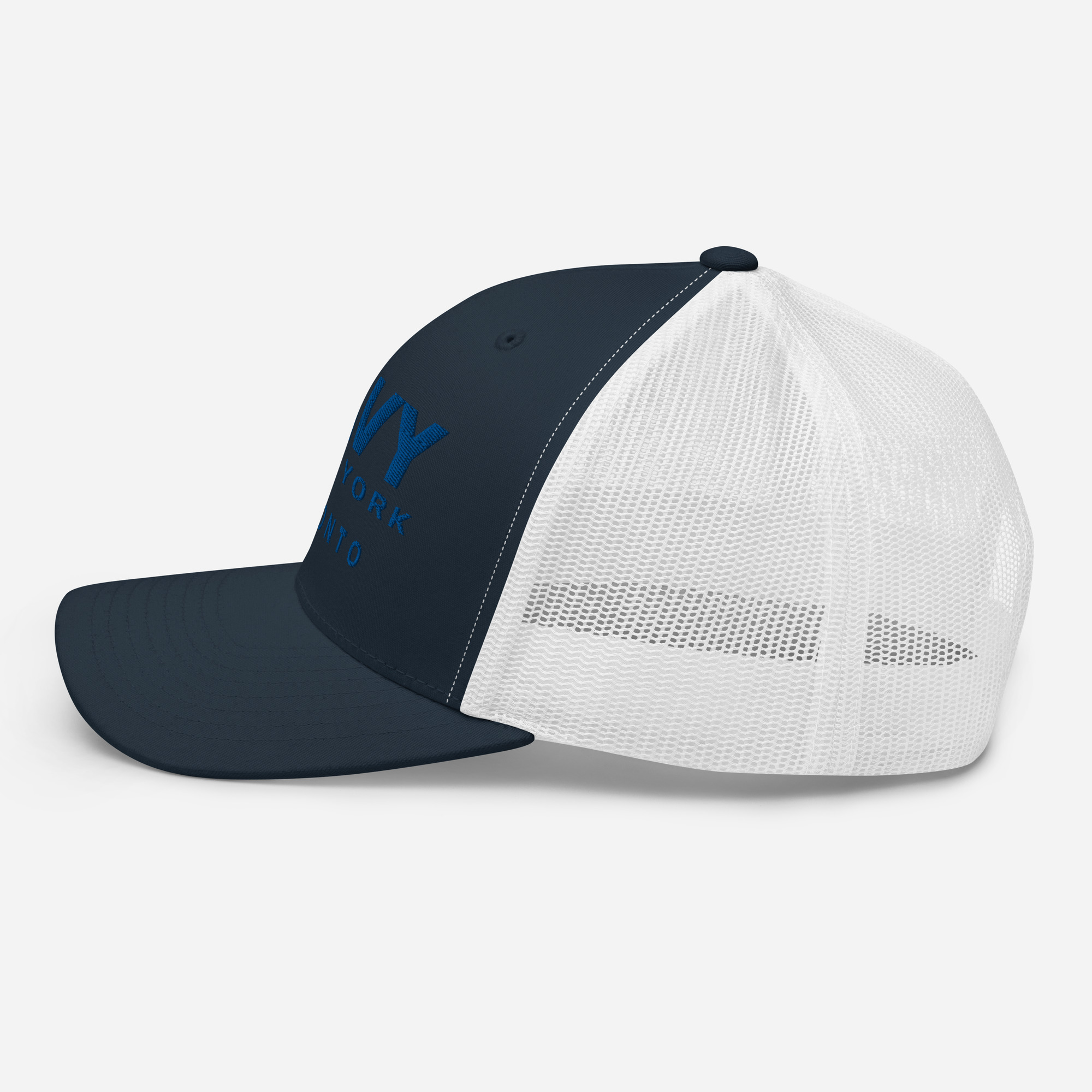 NAVY HMCS YORK Trucker Cap (Blue Thread) - Image 15