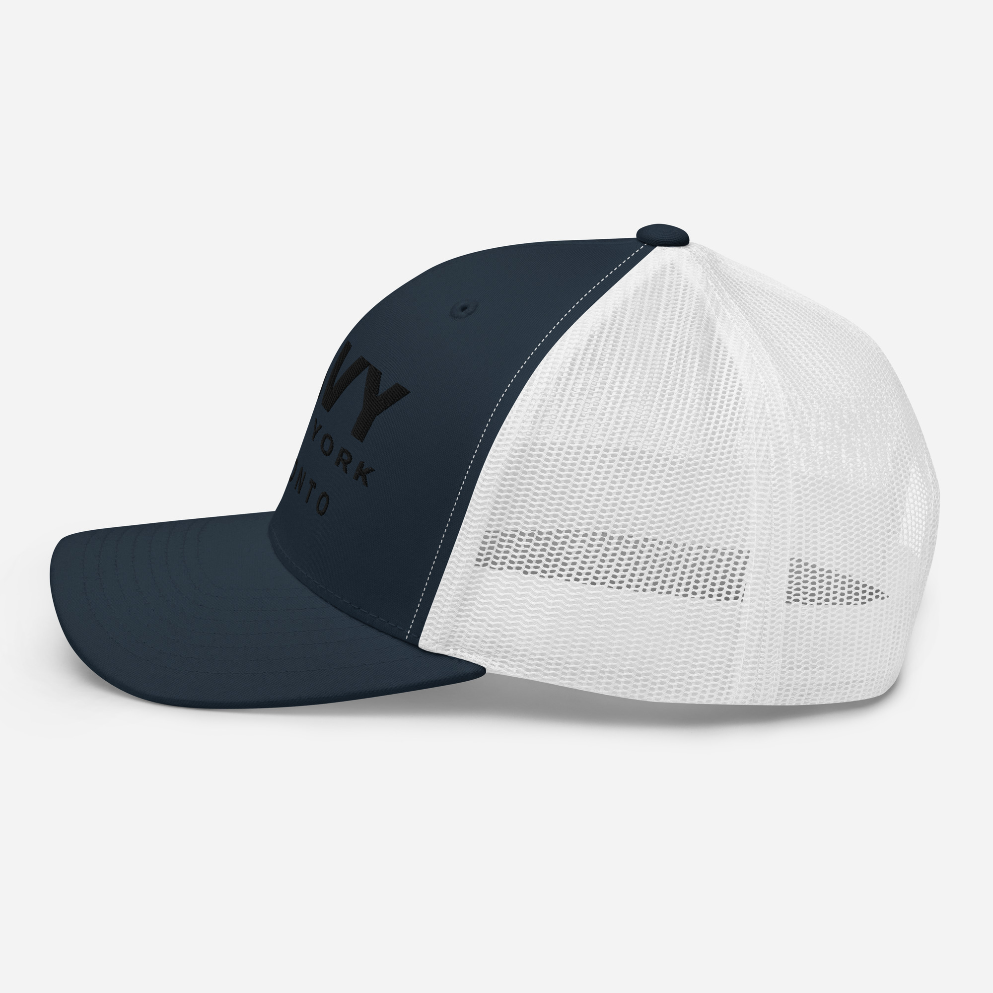 NAVY HMCS YORK Trucker Cap (Black Thread) - Image 8