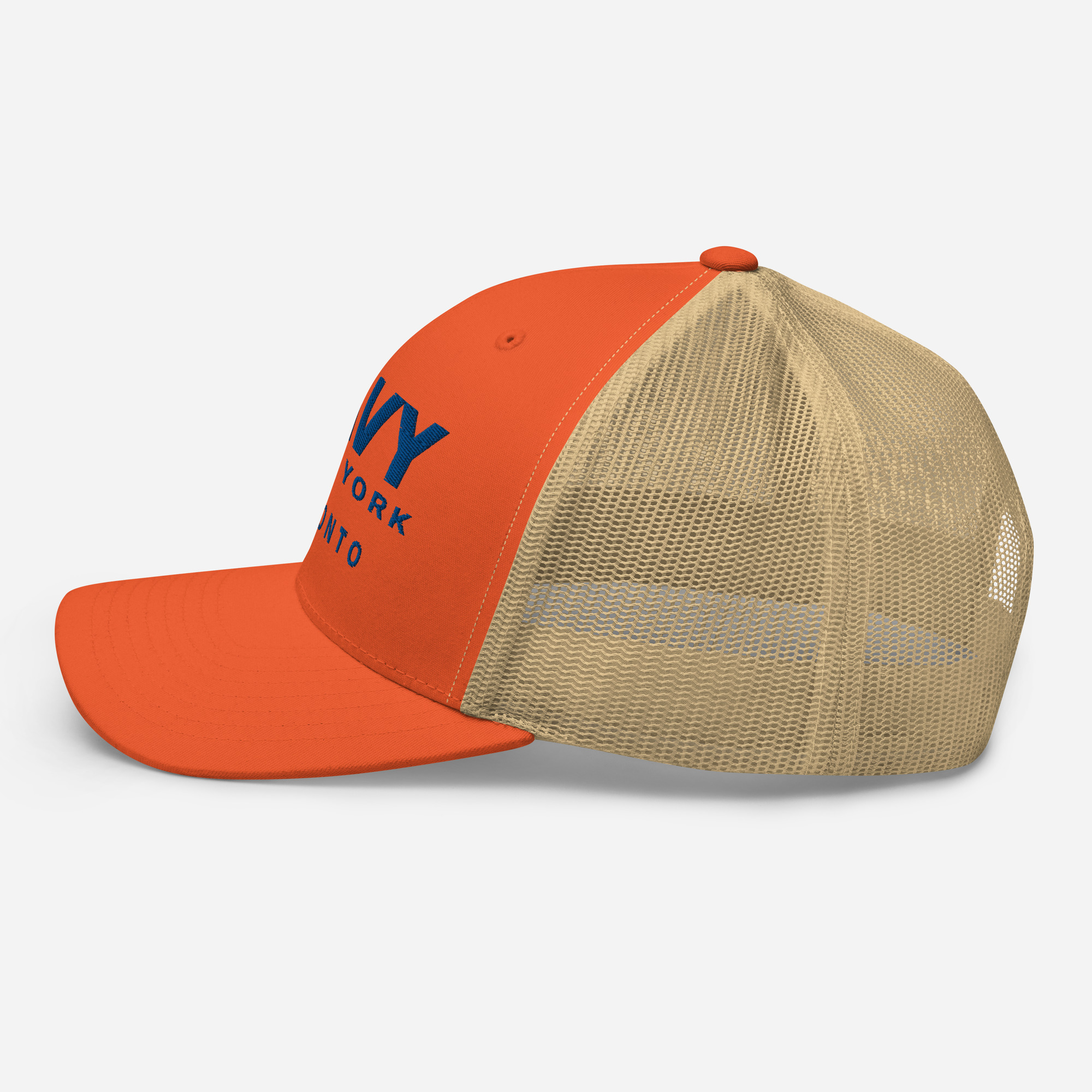 NAVY HMCS YORK Trucker Cap (Blue Thread) - Image 31