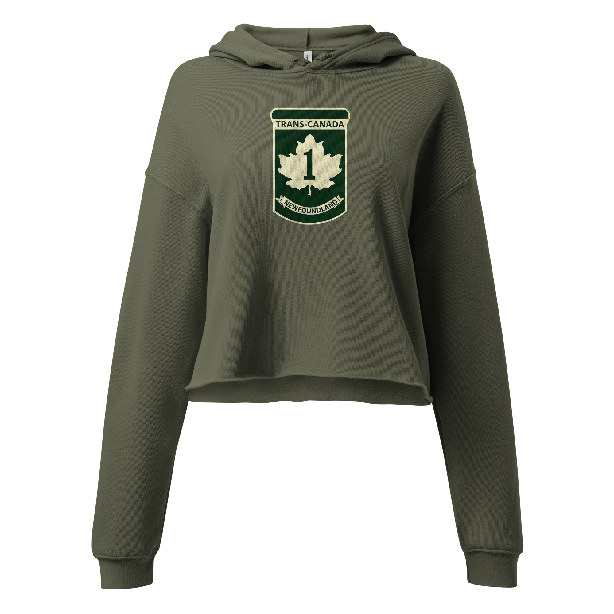 TCH NEWFOUNDLAND Crop Hoodie