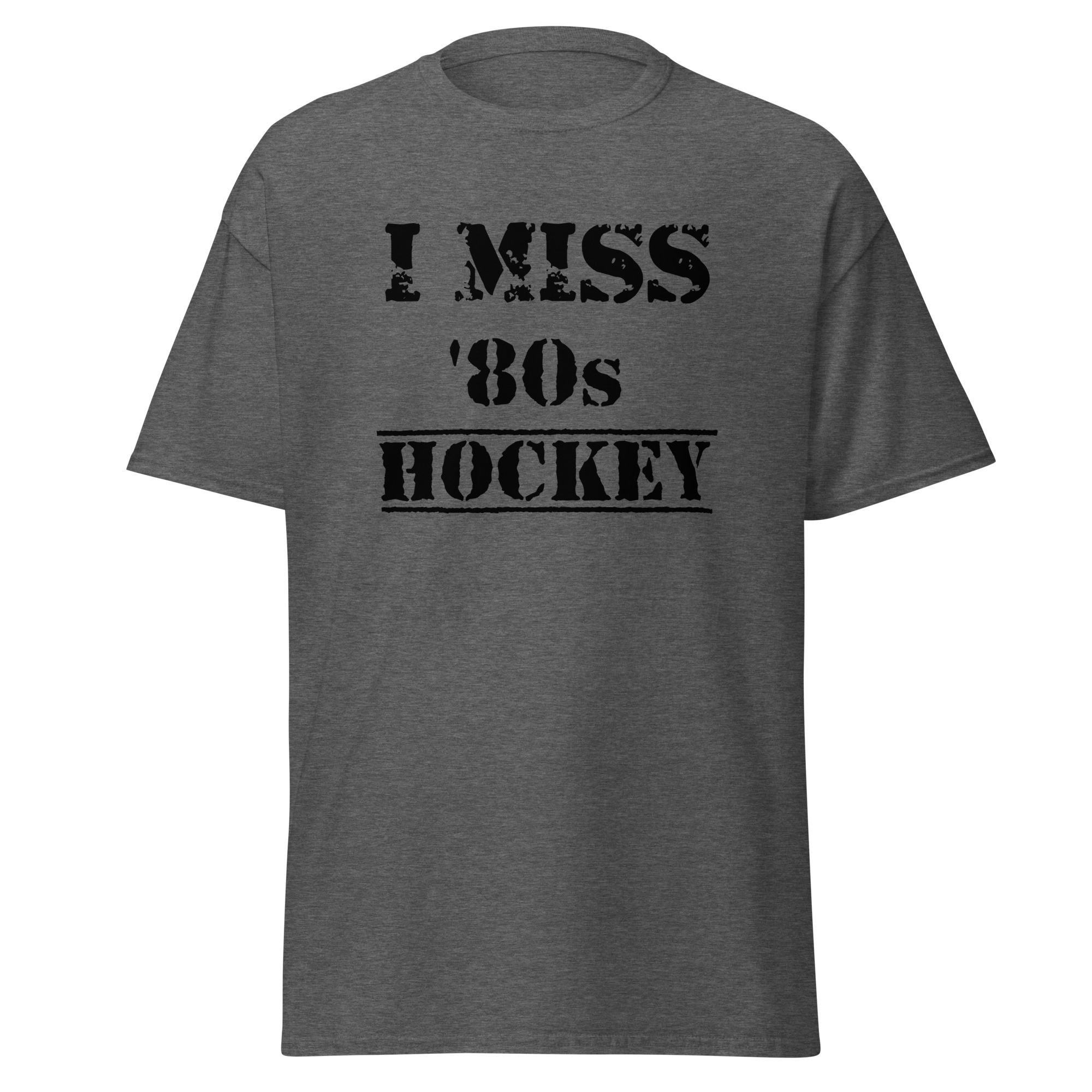I MISS 80s HOCKEY Unisex classic tee - Image 4