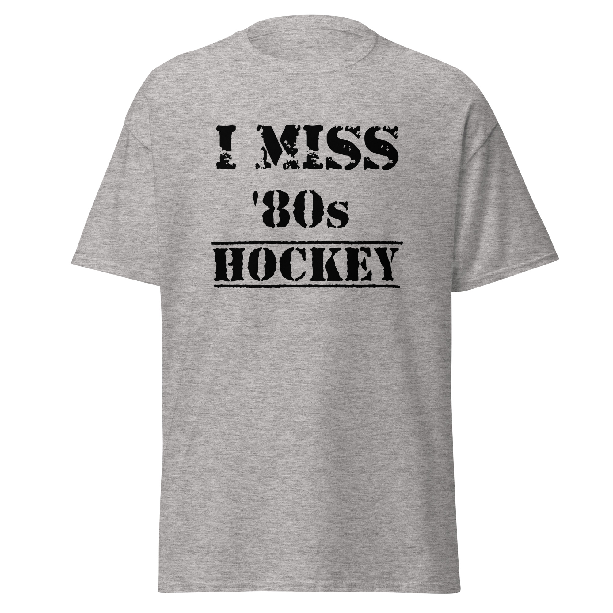 I MISS 80s HOCKEY Unisex classic tee - Image 9