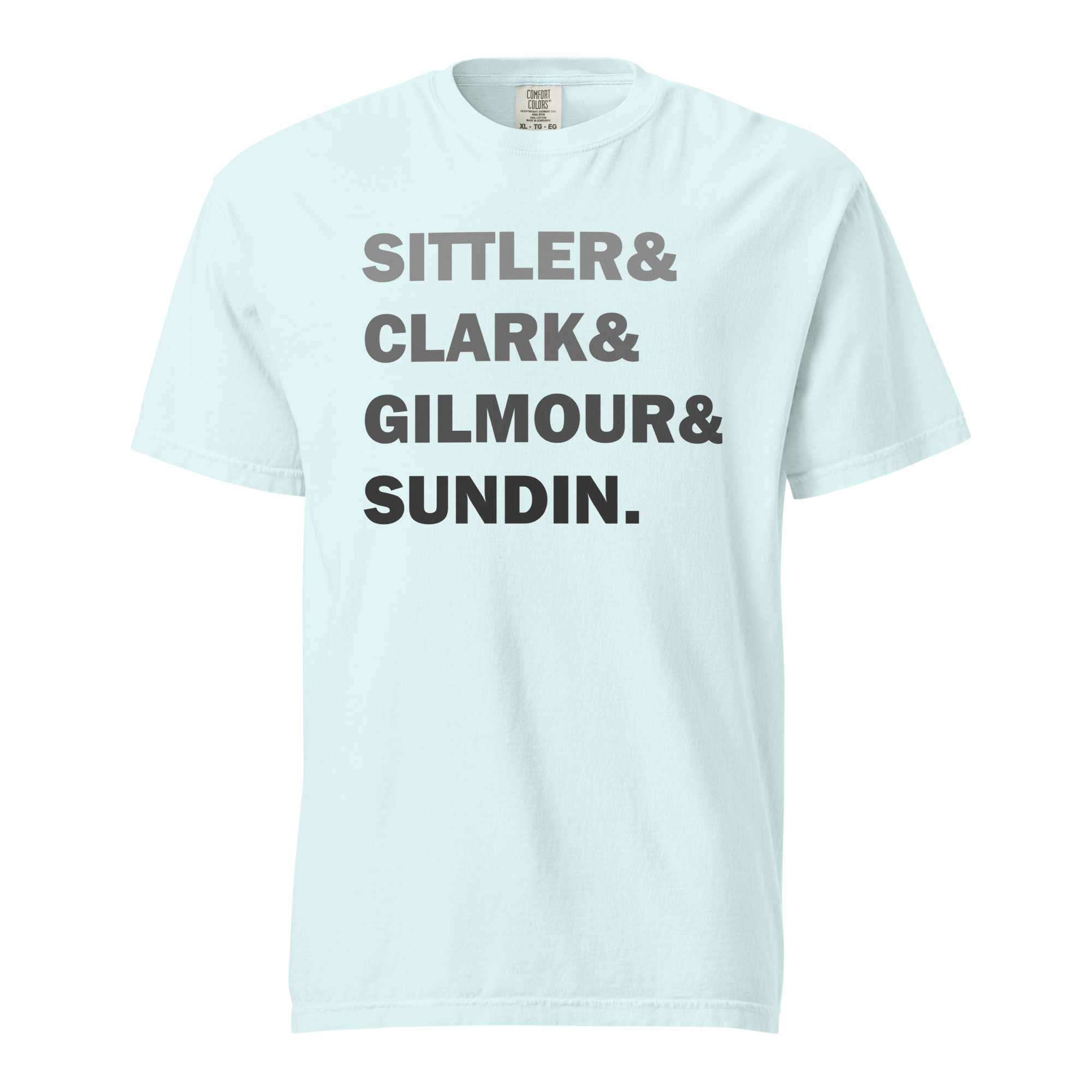 SITTLER&CLARK&GILMOUR&SUNDIN (Grey Edition) Unisex garment-dyed heavyweight t-shirt - Image 5