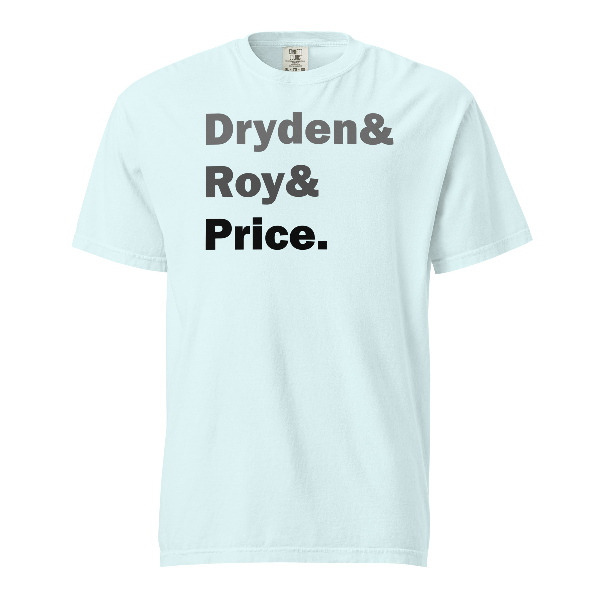 DRYDEN&ROY&PRICE (Grey Edition) Unisex garment-dyed heavyweight t-shirt - Image 10