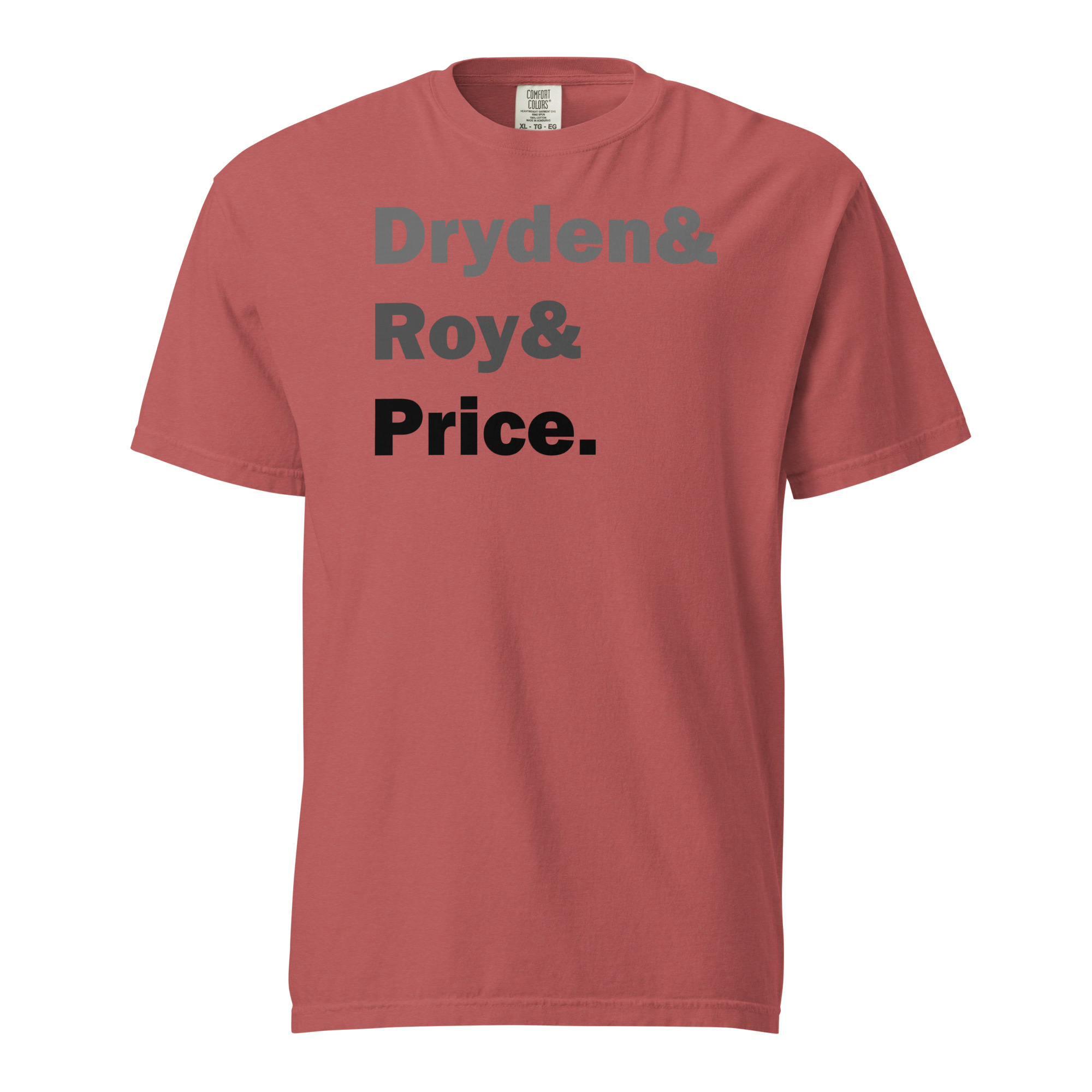 DRYDEN&ROY&PRICE (Grey Edition) Unisex garment-dyed heavyweight t-shirt - Image 5