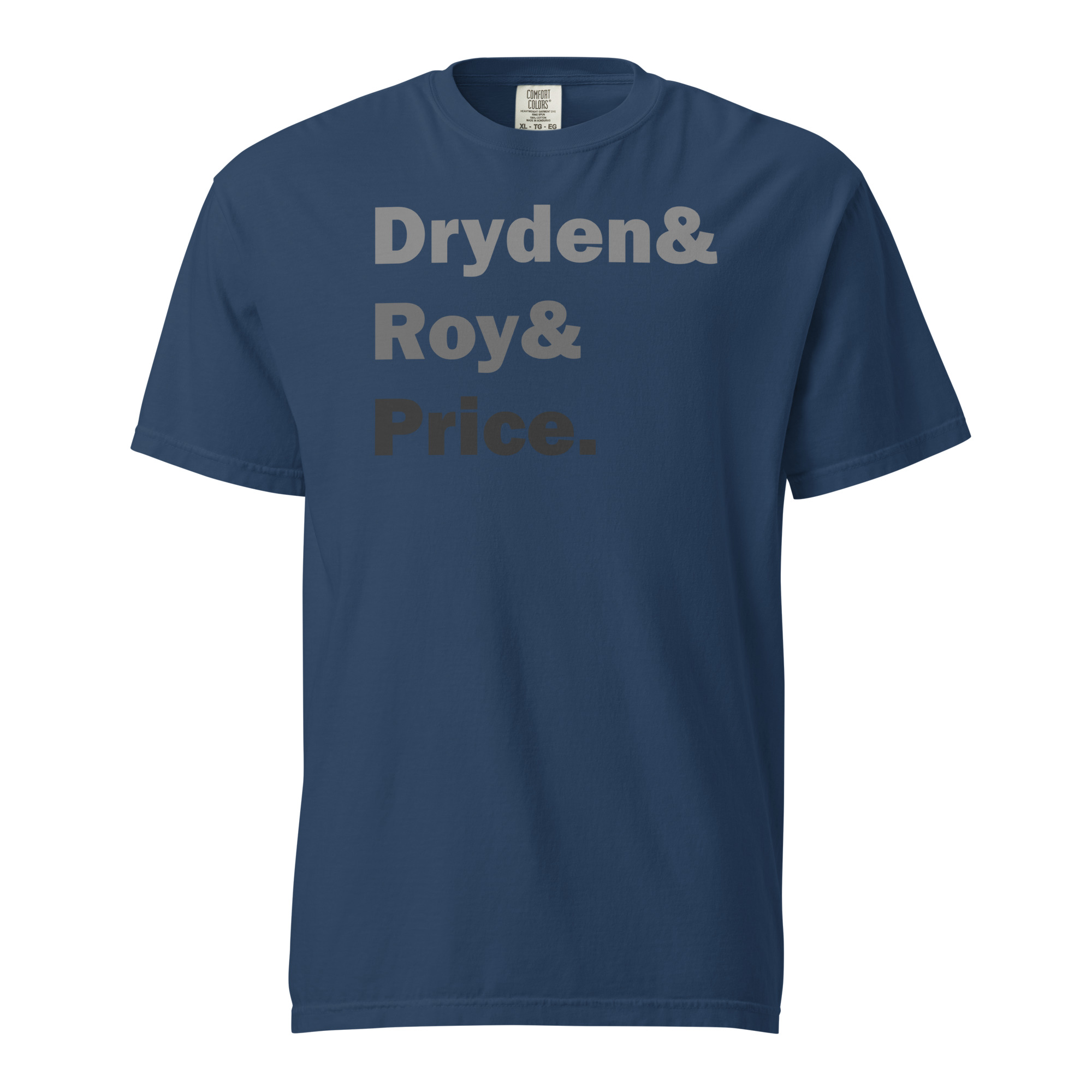 DRYDEN&ROY&PRICE (Grey Edition) Unisex garment-dyed heavyweight t-shirt - Image 3