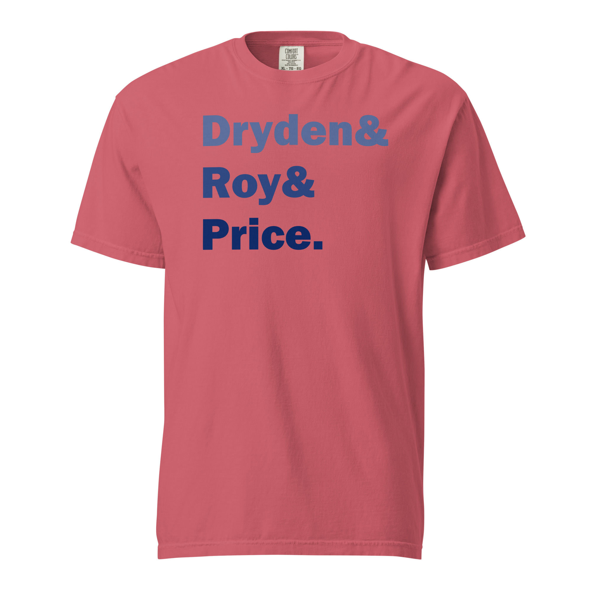 DRYDEN&ROY&PRICE (Blue Edition) Unisex garment-dyed heavyweight t-shirt - Image 5