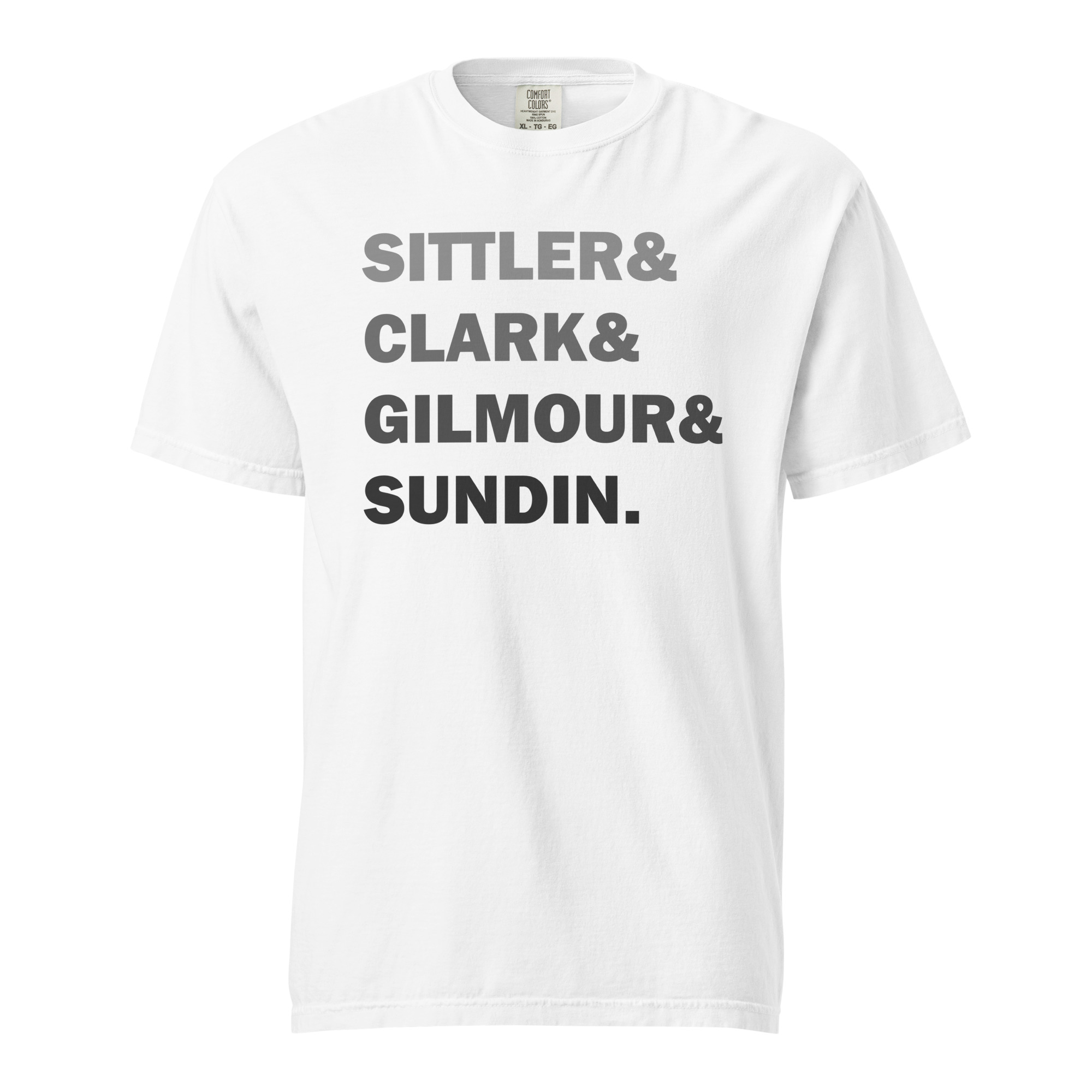 SITTLER&CLARK&GILMOUR&SUNDIN (Grey Edition) Unisex garment-dyed heavyweight t-shirt - Image 6