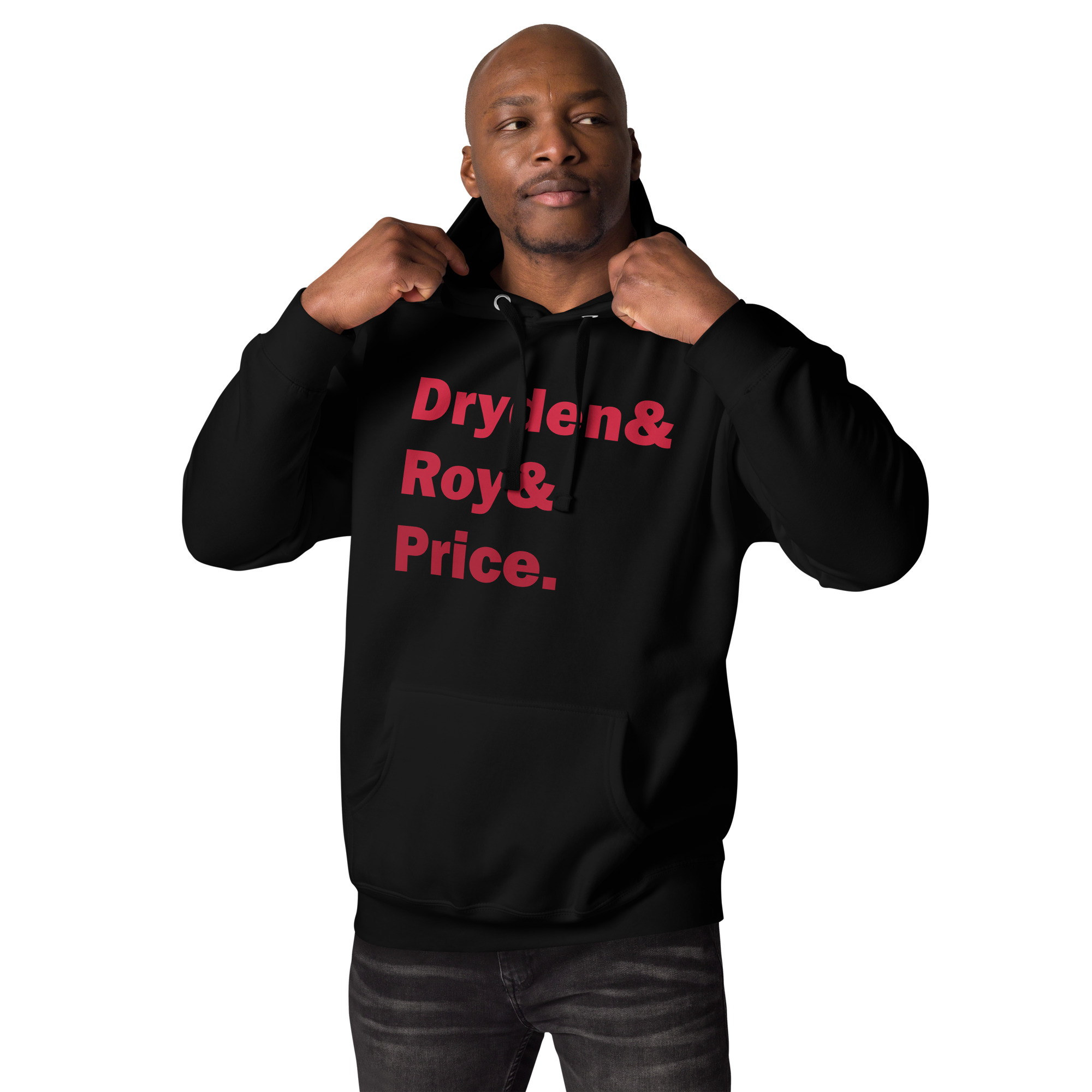 DRYDEN&ROY&PRICE (Red Edition) Unisex Hoodie - Image 2