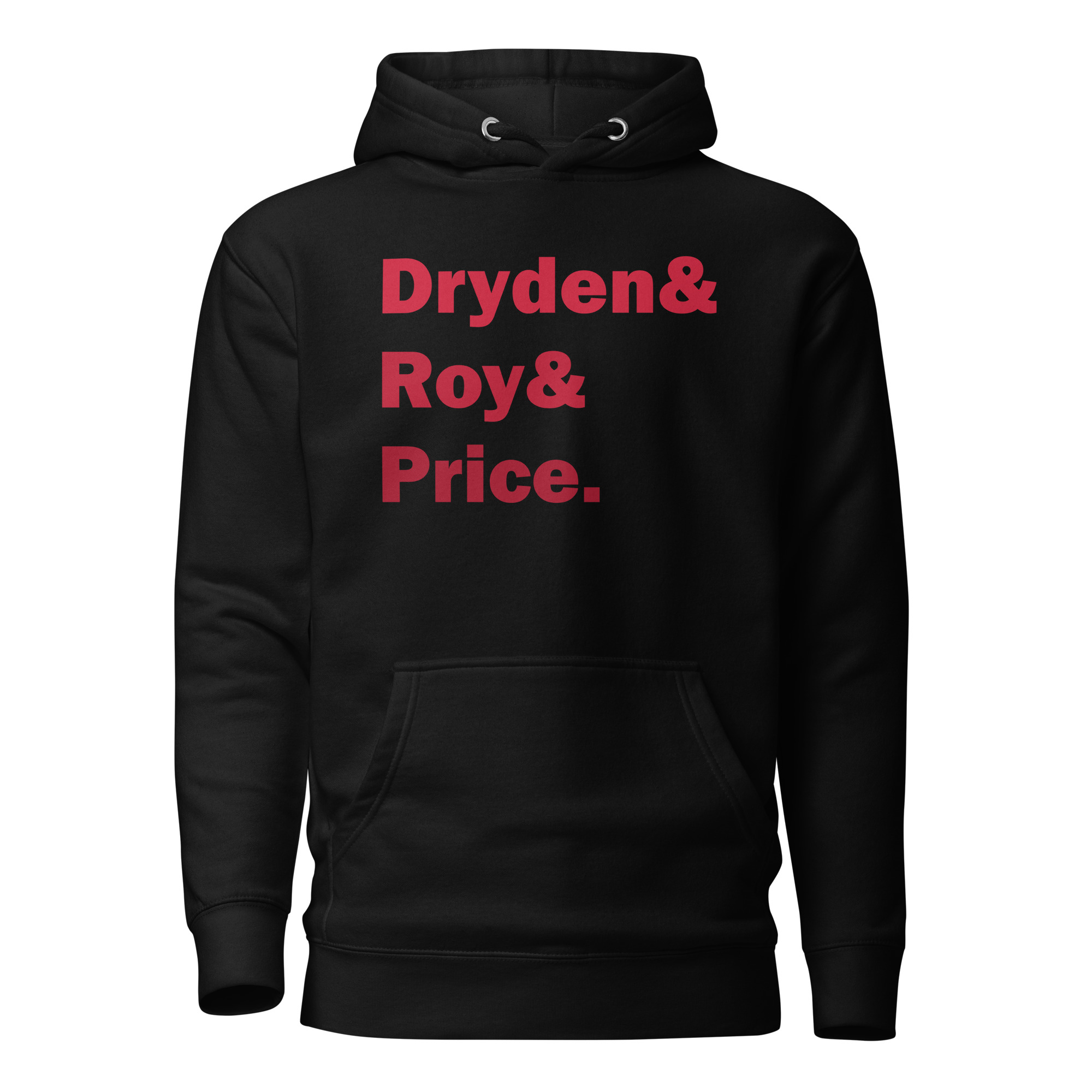 DRYDEN&ROY&PRICE (Red Edition) Unisex Hoodie - Image 4