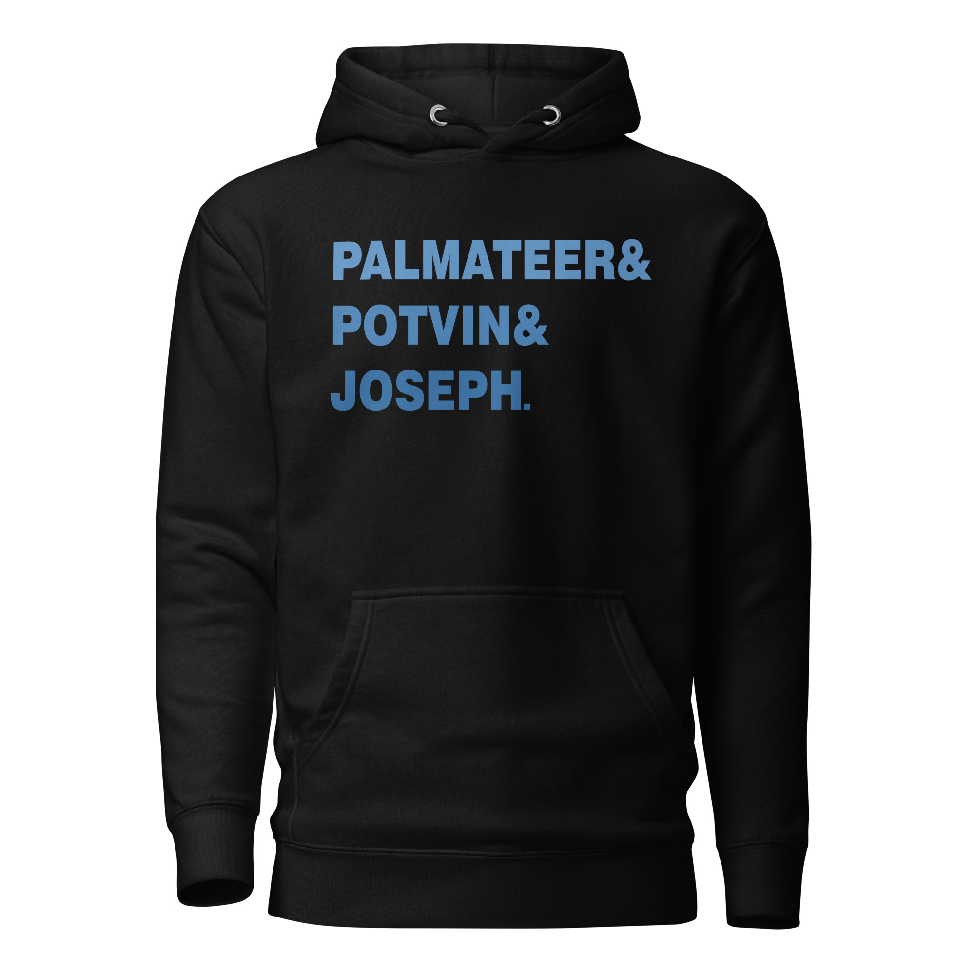 PALMATEER&POTVIN&JOSEPH (Blue Edition) Unisex Hoodie - Image 4