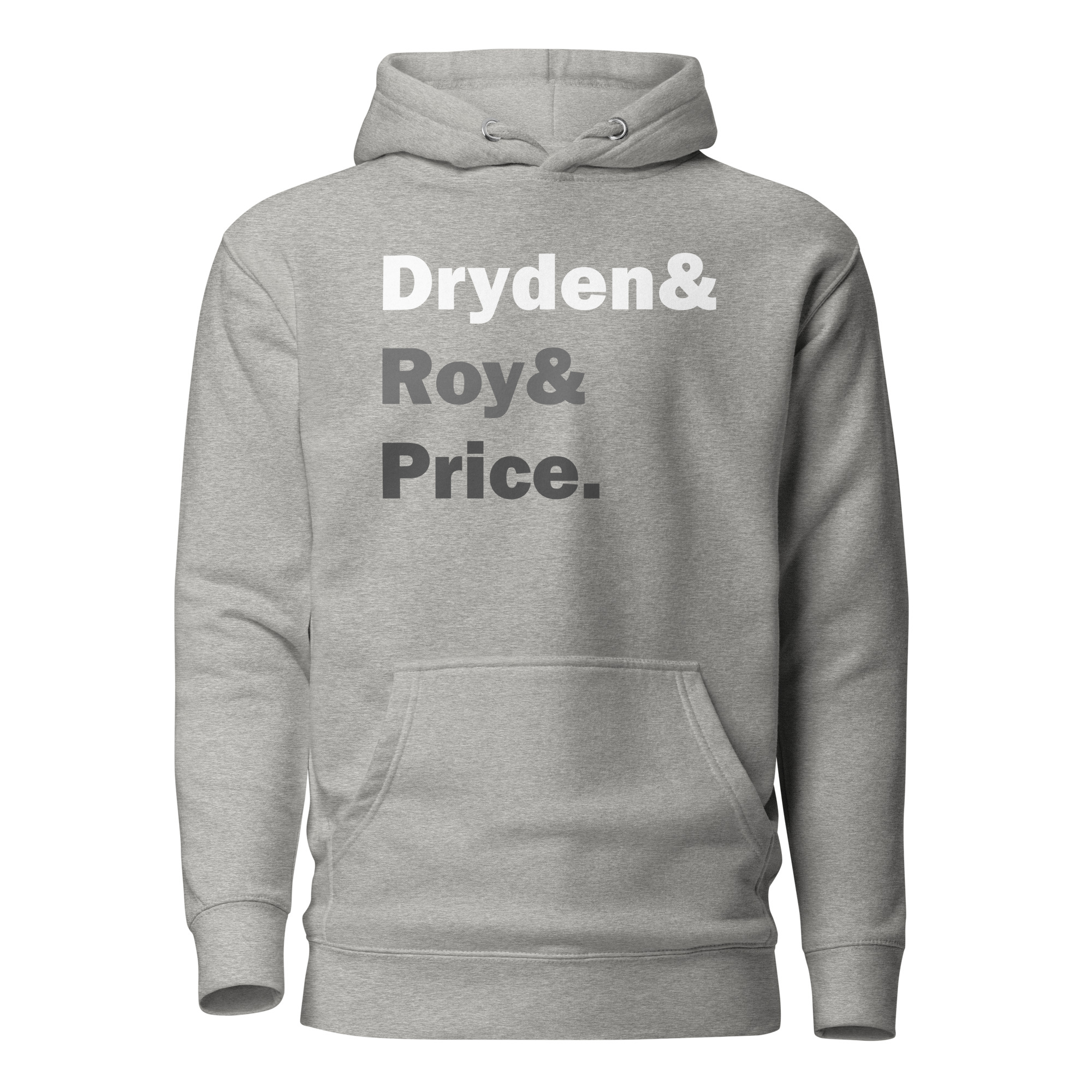 DRYDEN&ROY&PRICE (Black & White Edition) Unisex Hoodie - Image 7