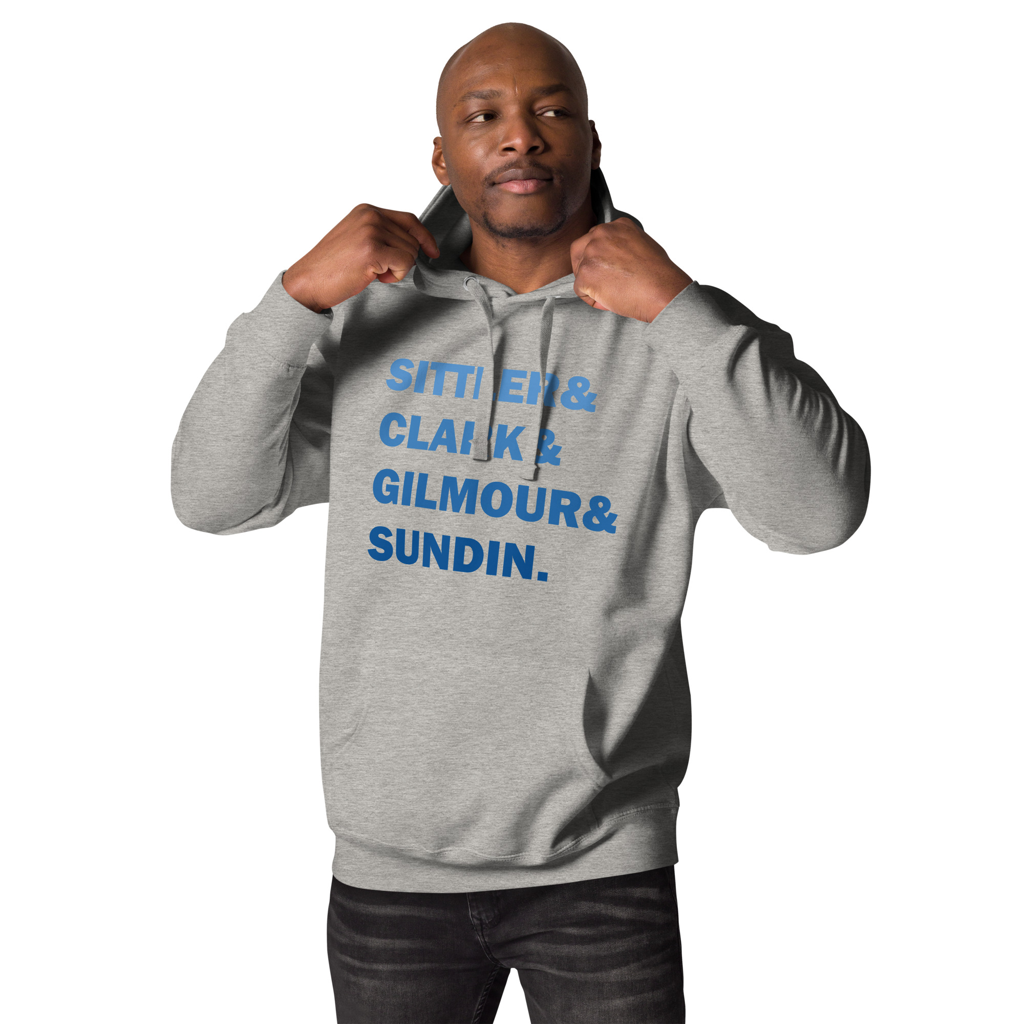 SITTLER&CLARK&GILMOUR&SUNDIN (Blue Edition) Unisex Hoodie - Image 2