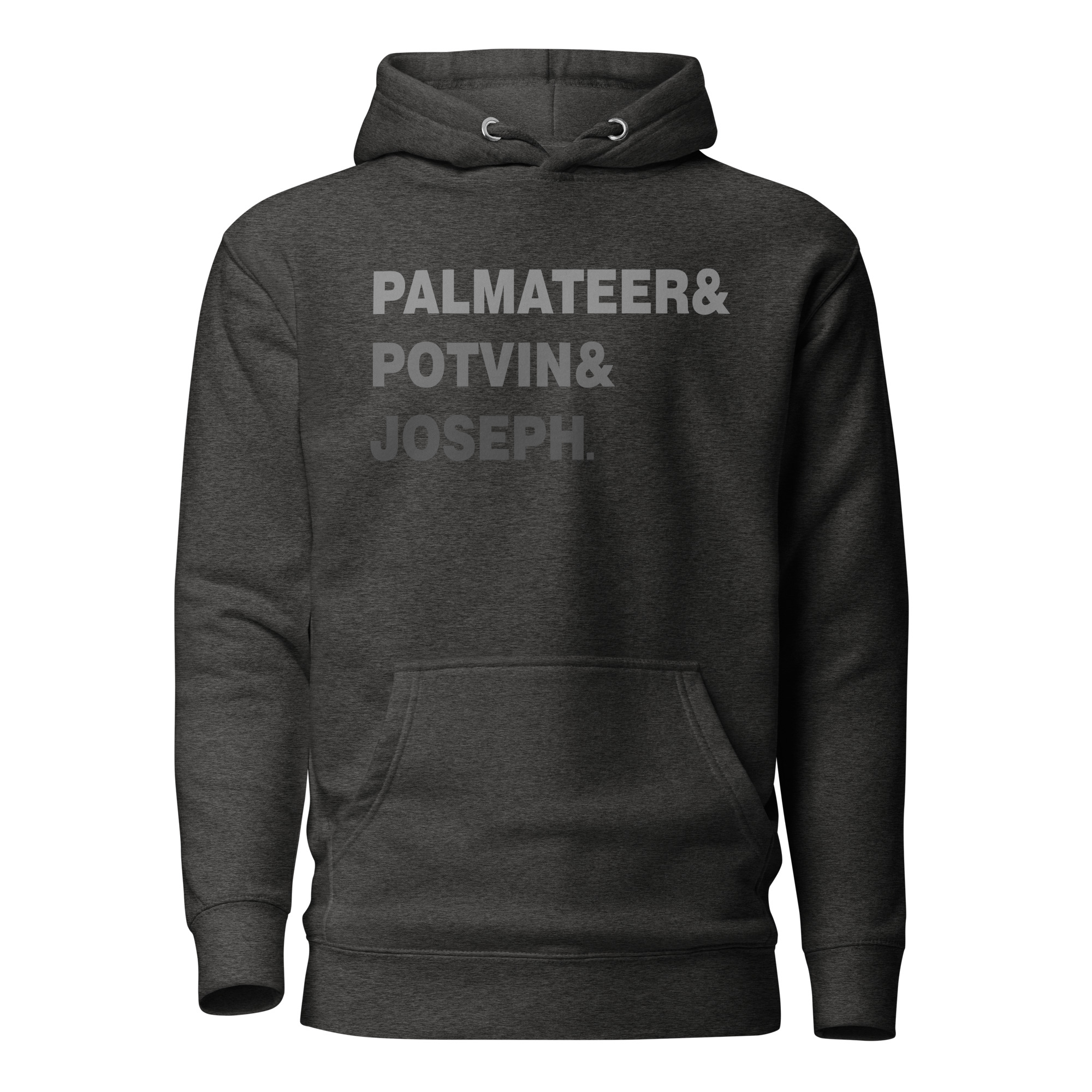 PALMATEER&POTVIN&JOSEPH (Grey Edition) Unisex Hoodie - Image 6